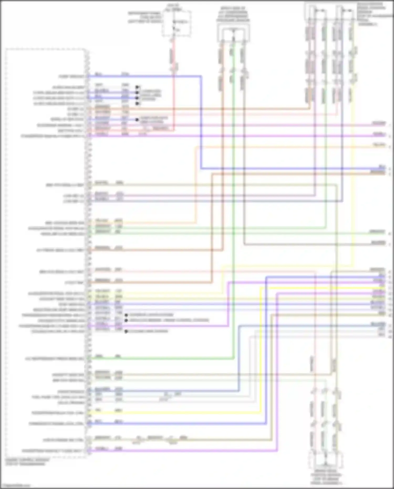 Wiring diagram powertrain relay coil ctrl for Chevrolet Malibu IX (2015-2018) (1 of 1)