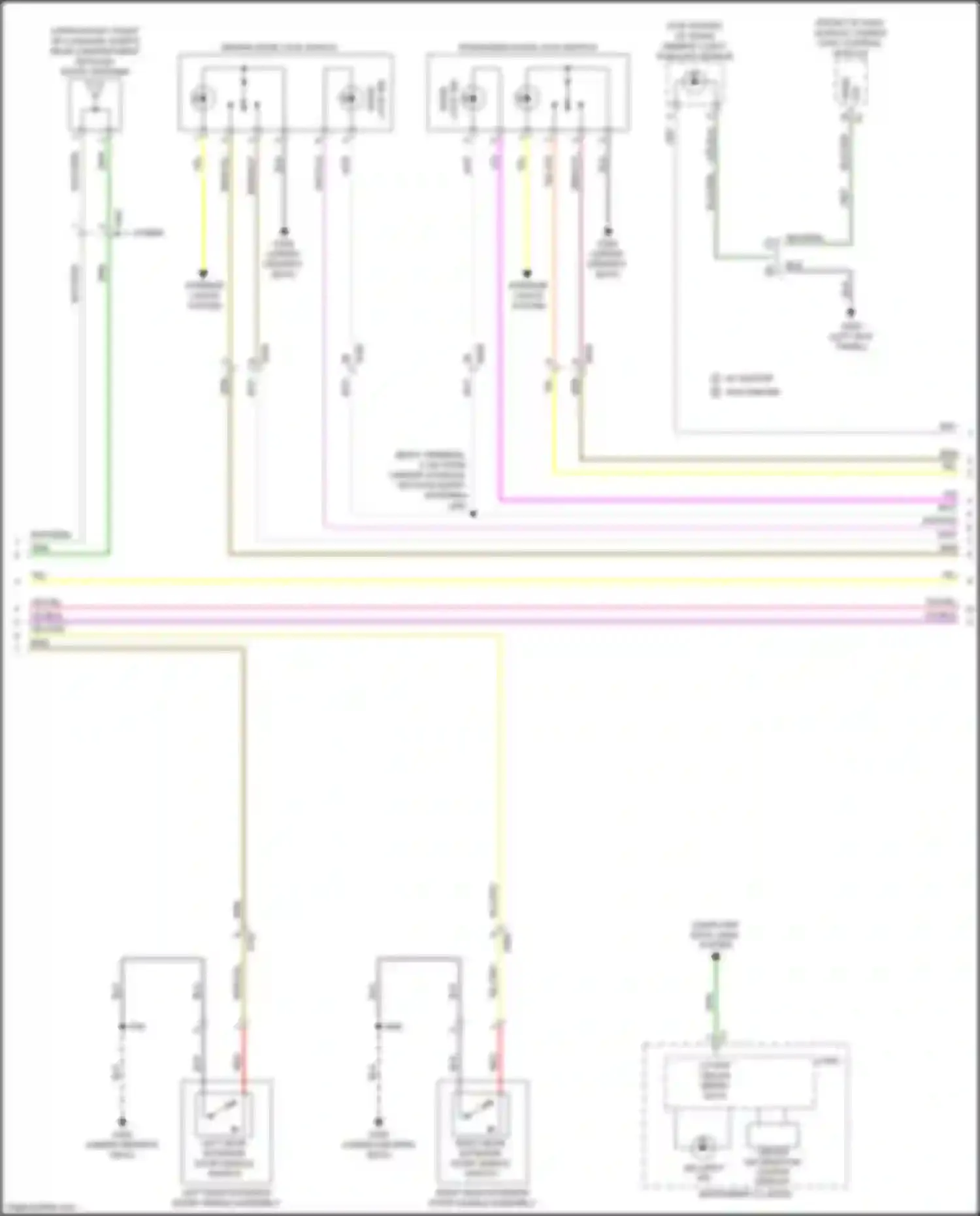Wiring diagram security ind for Chevrolet Malibu IX (2015-2018) (1 of 4)