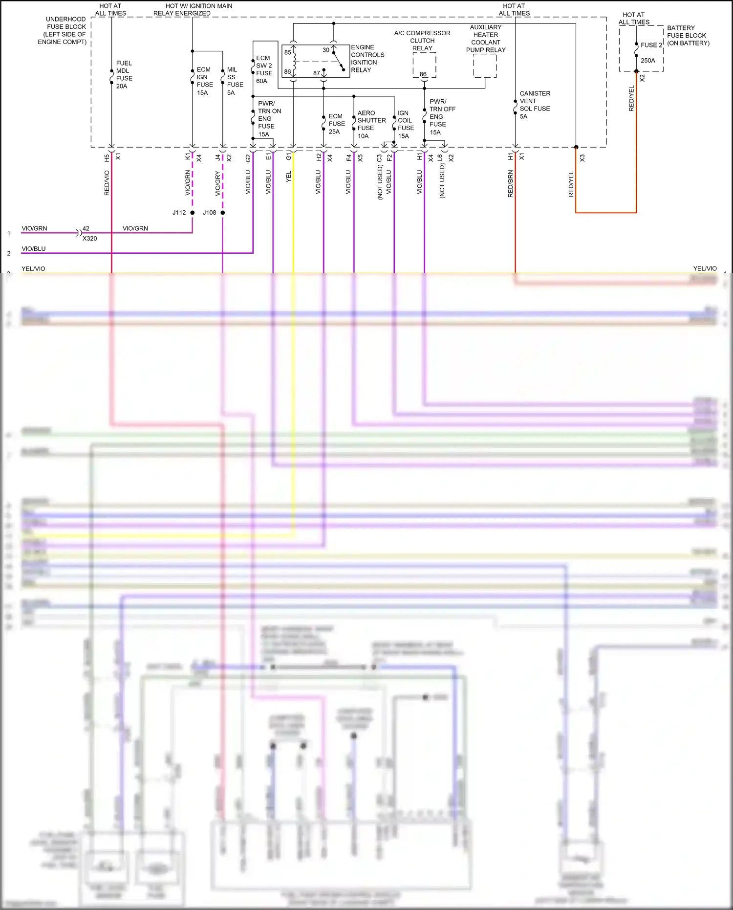 Wiring diagram ser data for Chevrolet Malibu IX (2015-2018) (7 of 7)