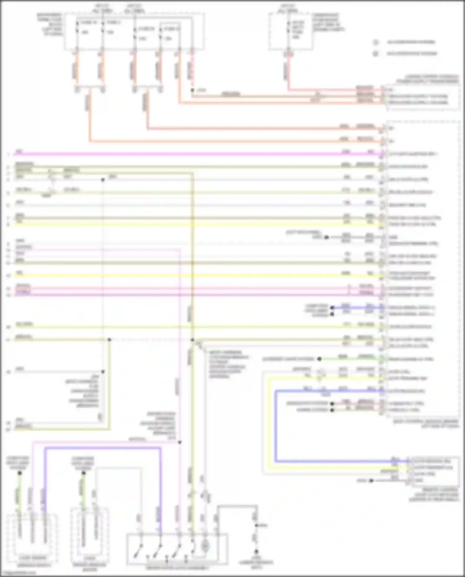 Wiring diagram status sig for Chevrolet Malibu IX (2015-2018) (1 of 2)