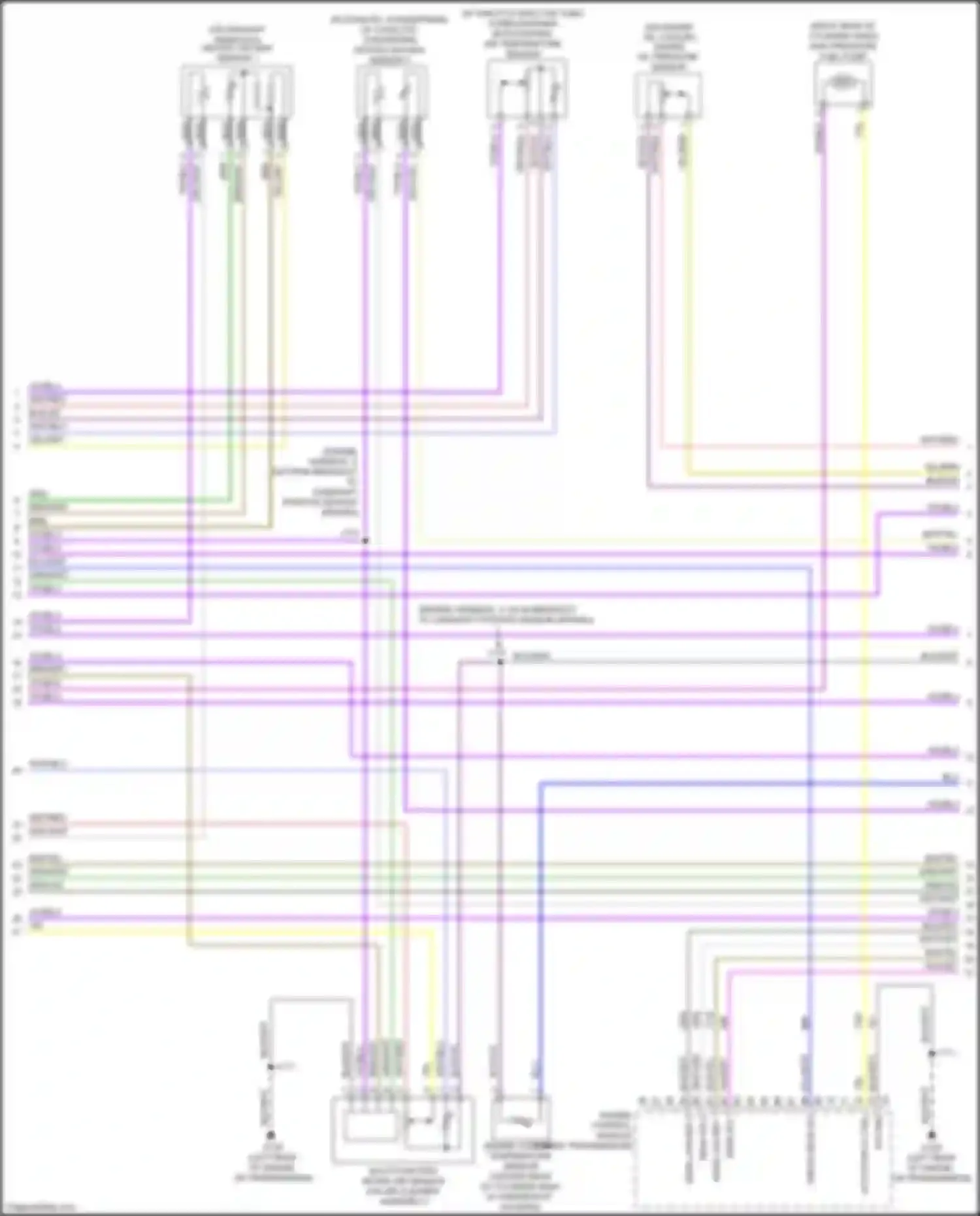 Wiring diagram turbocharger boost/intake air temperature sensor for Chevrolet Malibu IX (2015-2018) (1 of 1)