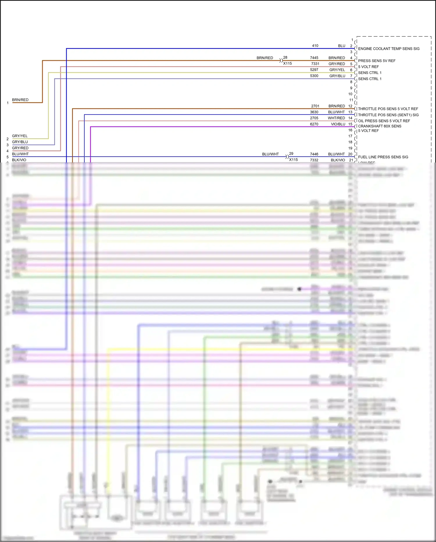 Wiring diagram waste gate sol ctrl for Chevrolet Malibu IX (2015-2018) (1 of 2)