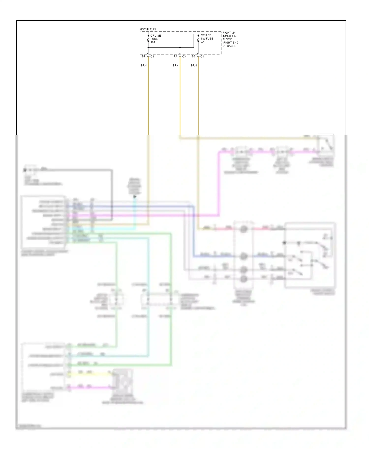 Wiring diagram nca for Chevrolet Malibu V facelift (2000-2003) (2 of 16)