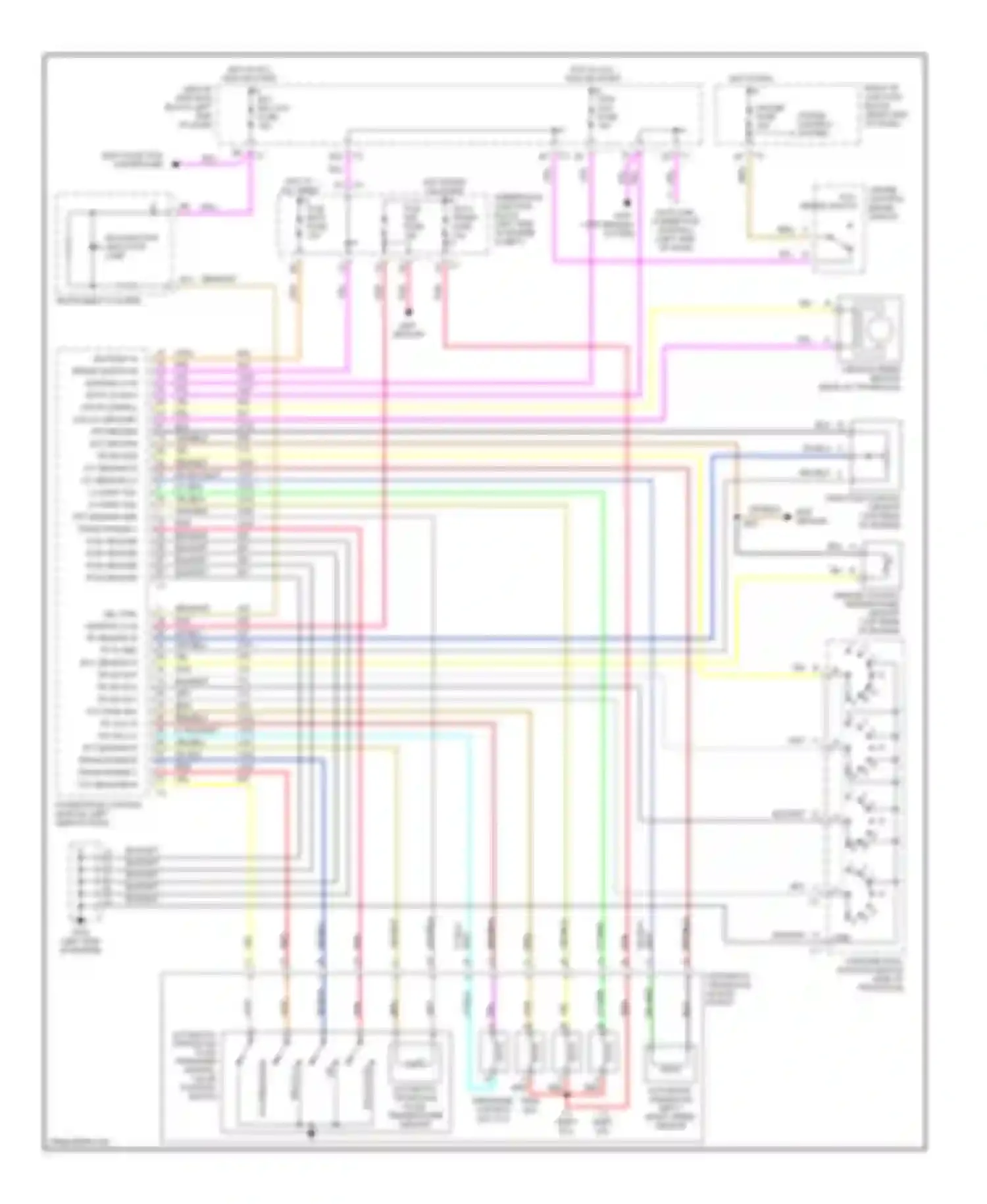 Wiring diagram pressure control sol tcc pwm sol for Chevrolet Malibu V facelift (2000-2003) (1 of 1)