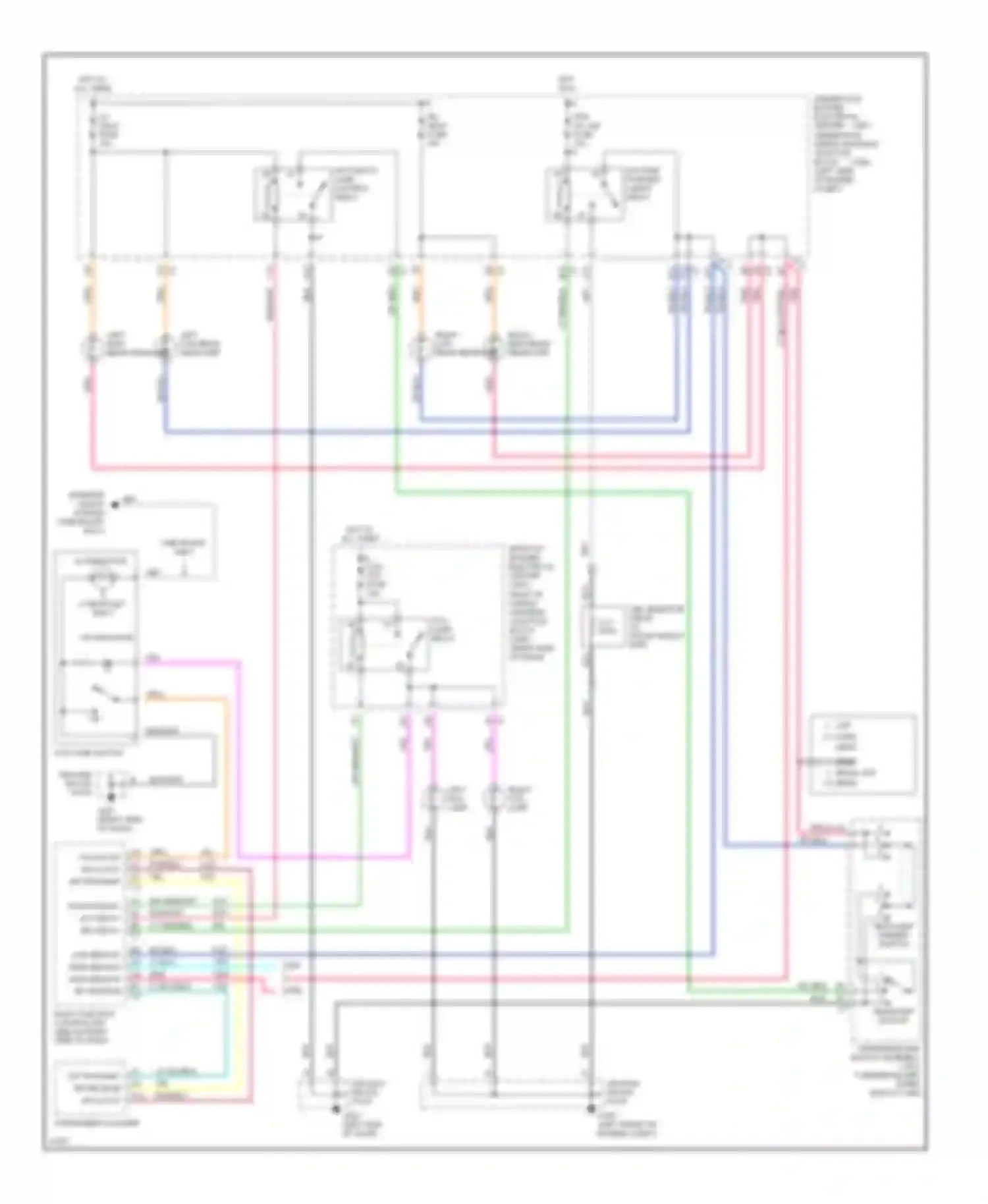 Wiring diagram fog lp sw spi clock spi transmit for Chevrolet Malibu V (1996-2000) (1 of 1)
