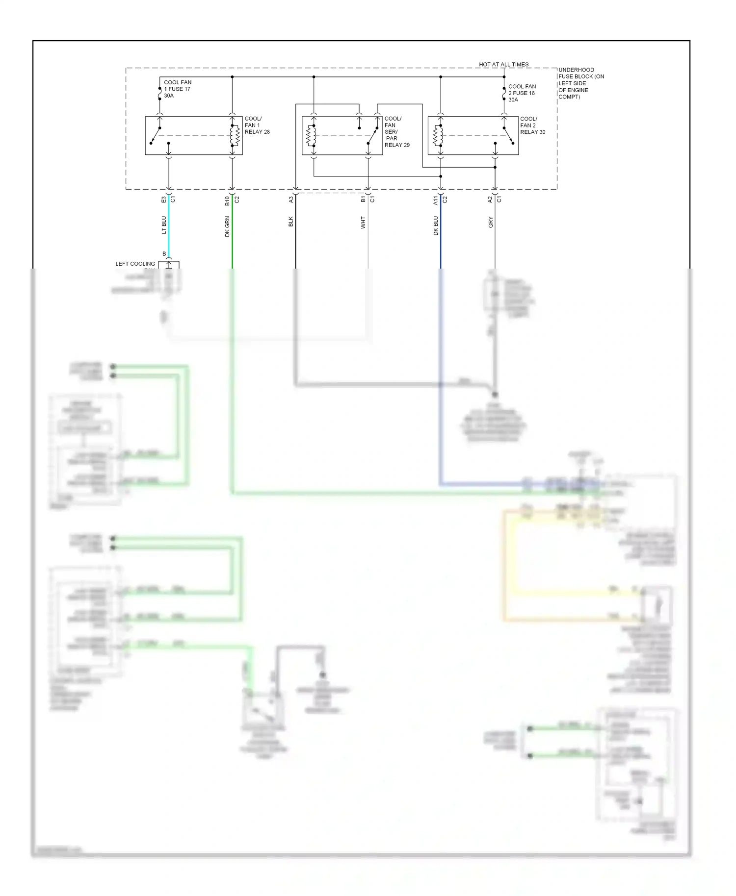 Wiring diagram compt) for Chevrolet Malibu VI facelift (2006-2008) (1 of 1)