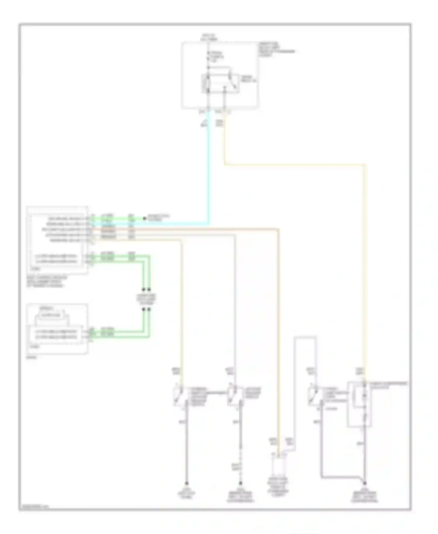 Wiring diagram computer data lines system for Chevrolet Malibu VI facelift (2006-2008) (39 of 40)