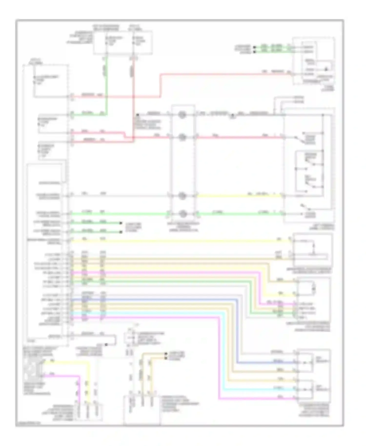 Wiring diagram computer data lines system for Chevrolet Malibu VI facelift (2006-2008) (1 of 40)