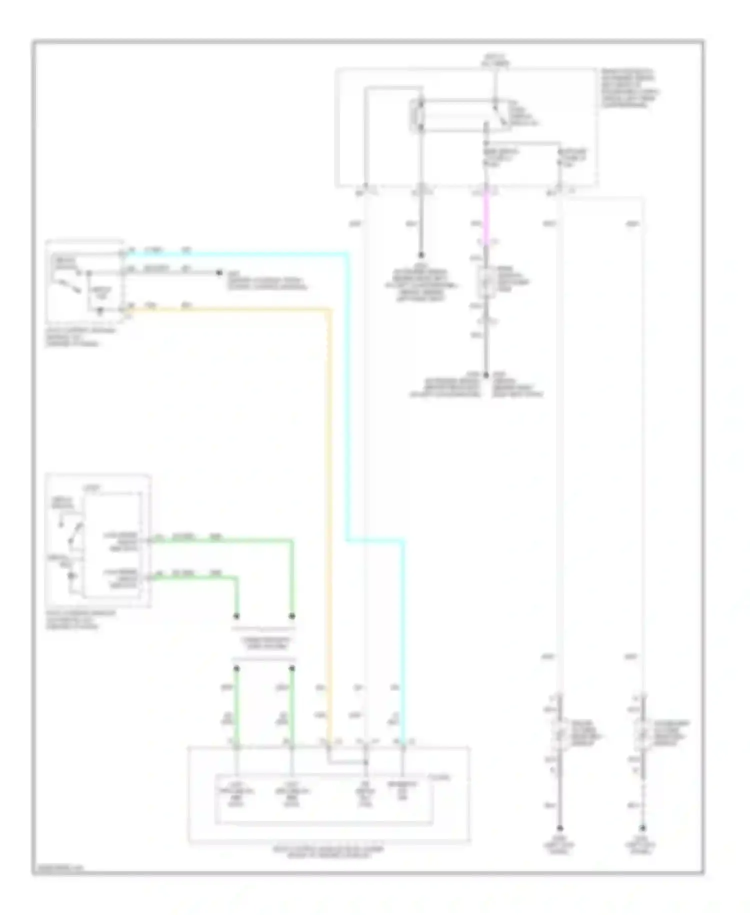 Wiring diagram computer data lines system for Chevrolet Malibu VI facelift (2006-2008) (14 of 40)