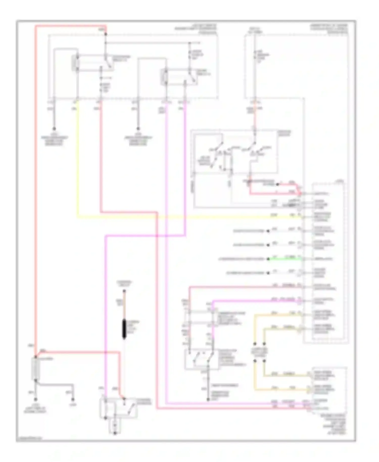 Wiring diagram computer data lines system for Chevrolet Malibu VI facelift (2006-2008) (34 of 40)