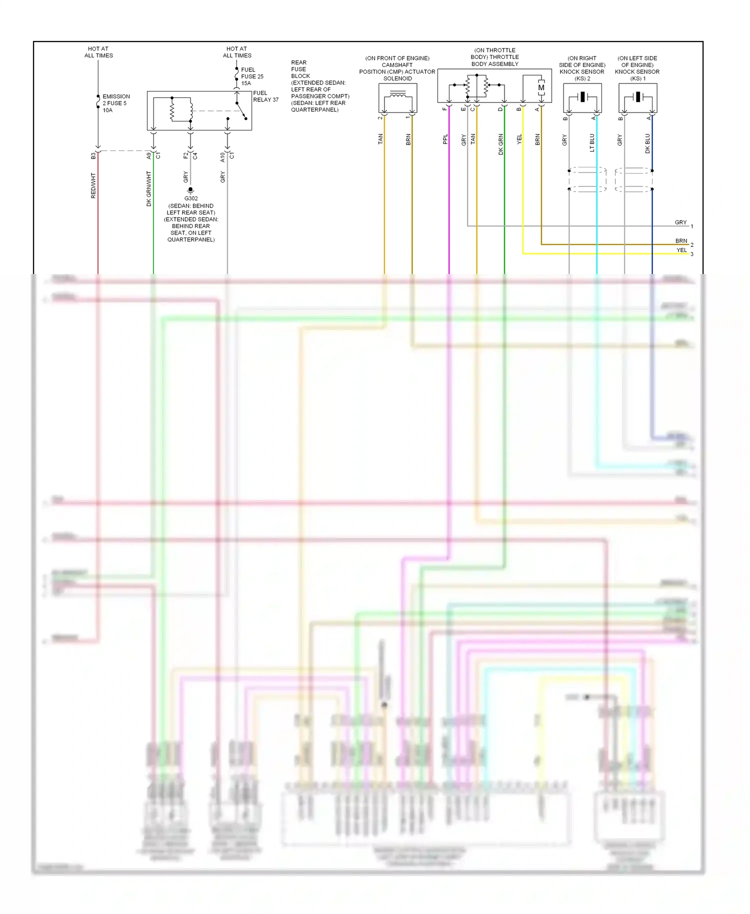 Wiring diagram ic 3 ctrl for Chevrolet Malibu VI facelift (2006-2008) (3 of 3)