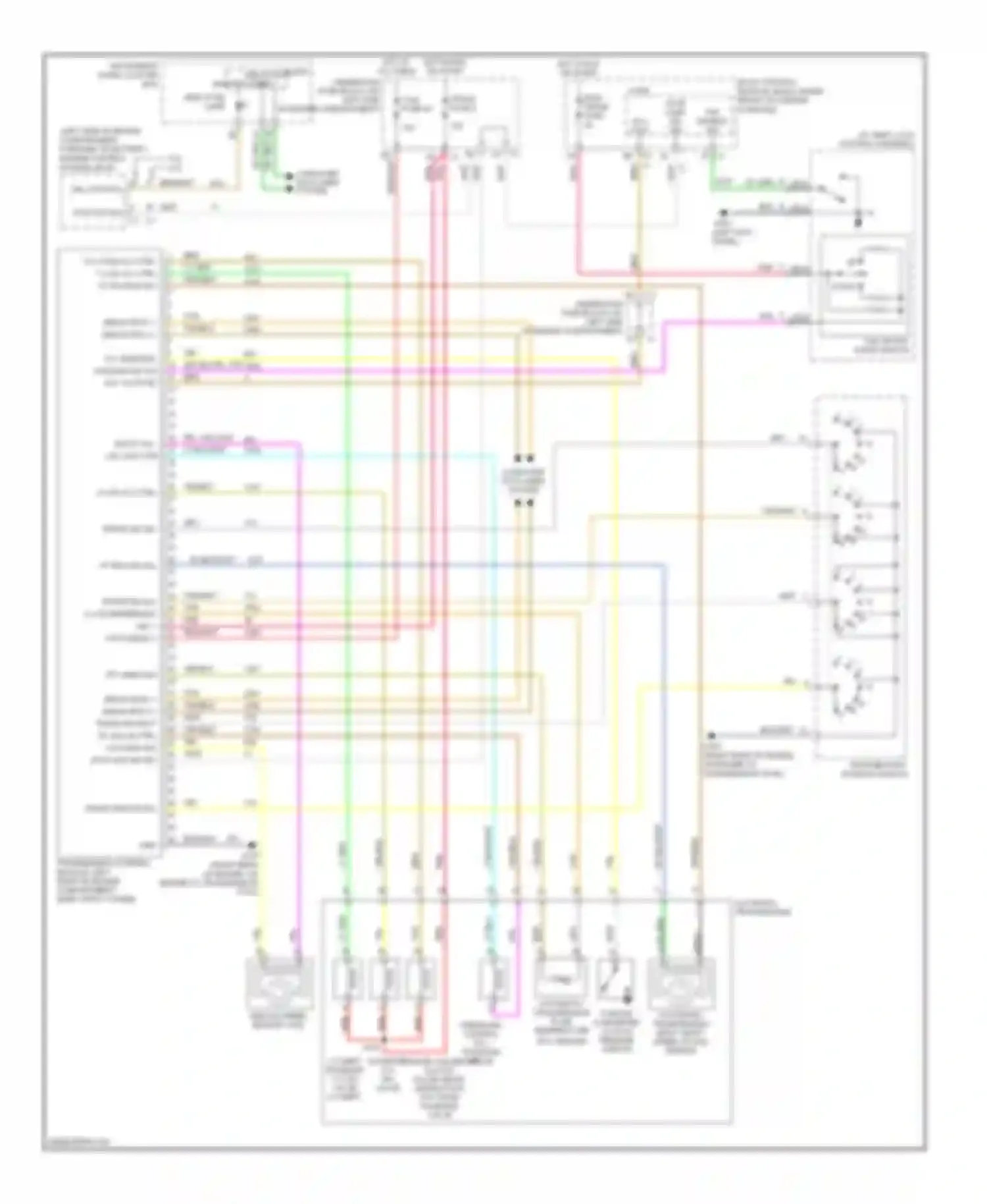 Wiring diagram logic gmlan data ign 1 malfunction indicator lamp for Chevrolet Malibu VI facelift (2006-2008) (1 of 2)