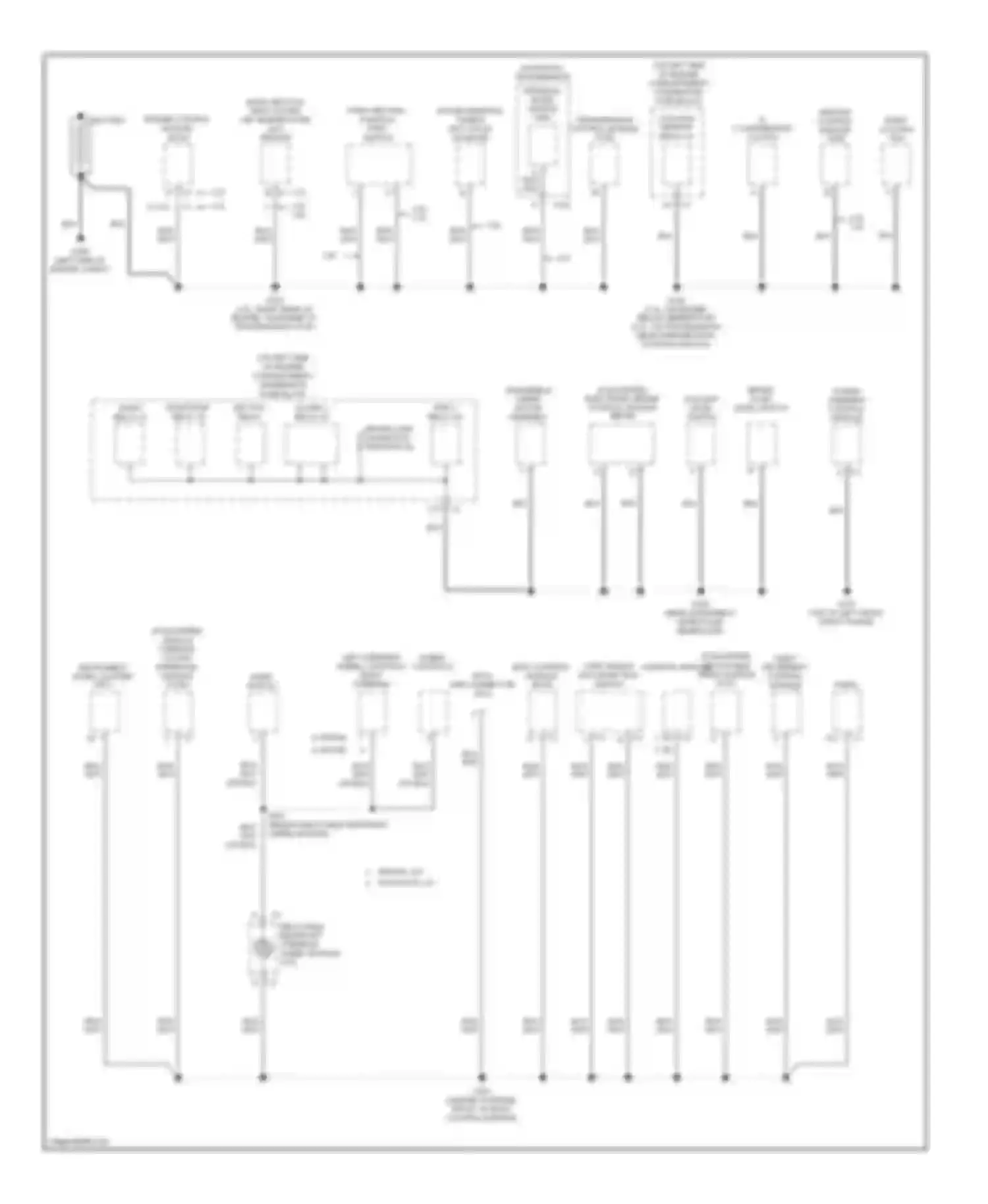 Wiring diagram manual a/c automatic a/c for Chevrolet Malibu VI facelift (2006-2008) (1 of 1)