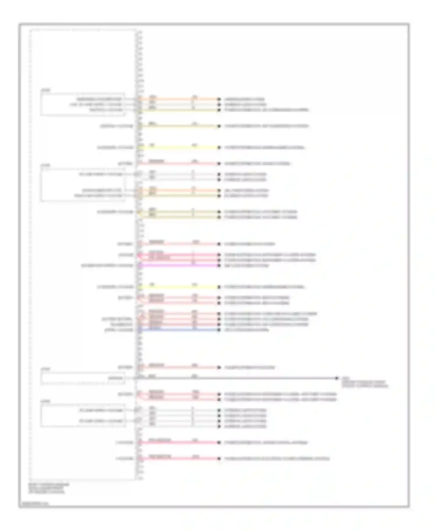 Wiring diagram power distribution, seats systems power distribution, seats systems for Chevrolet Malibu VI facelift (2006-2008) (2 of 2)