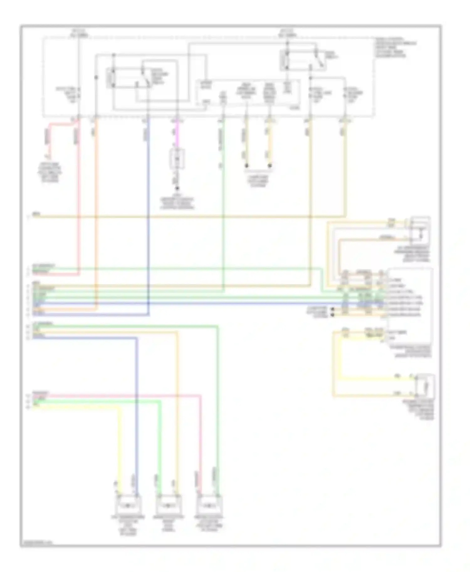Malibu Chevrolet VI (2003-2006): Manual a/c circuit (2 of 2)