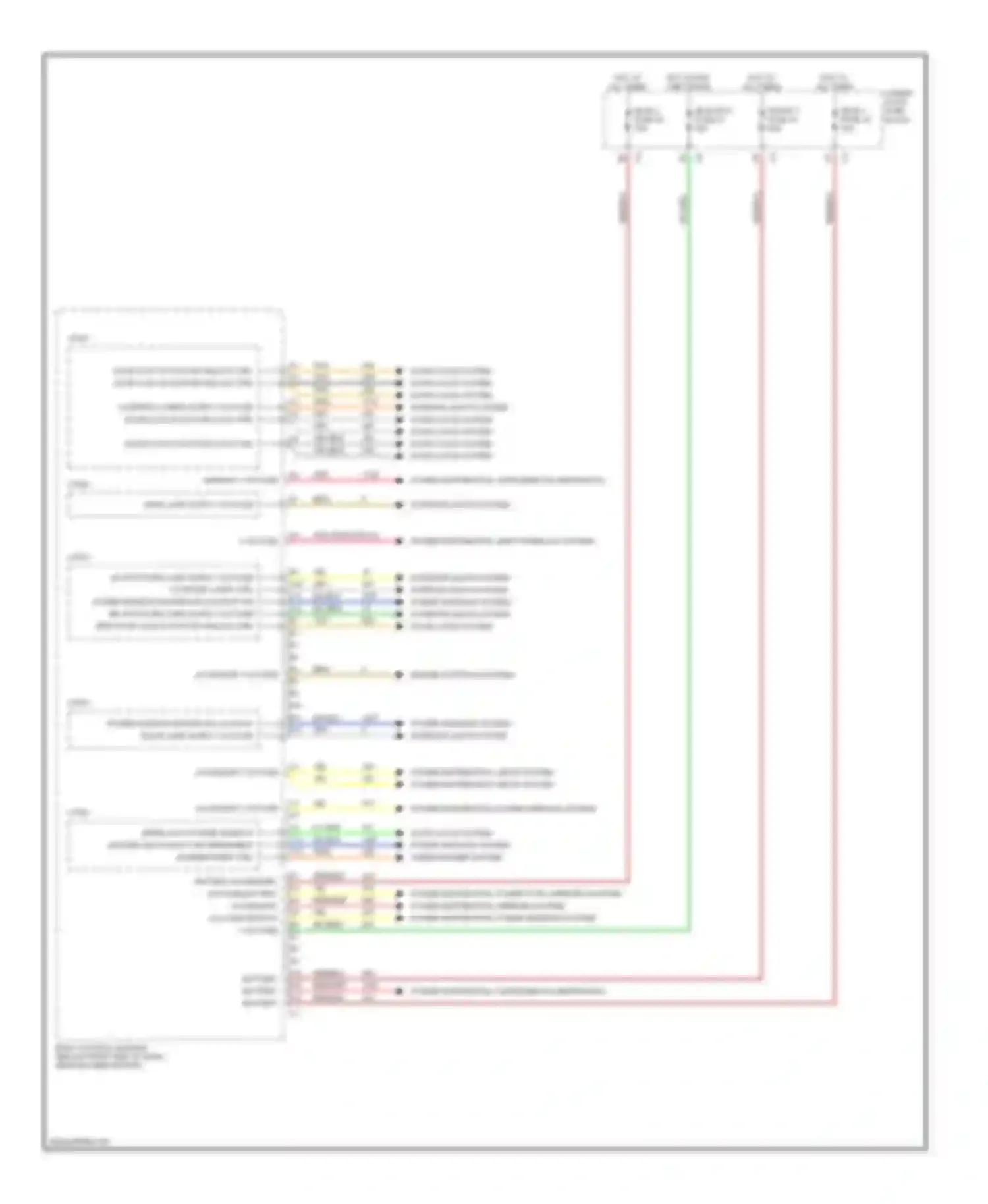 Malibu Chevrolet VI (2003-2006): Body control modules circuit (2 of 4)