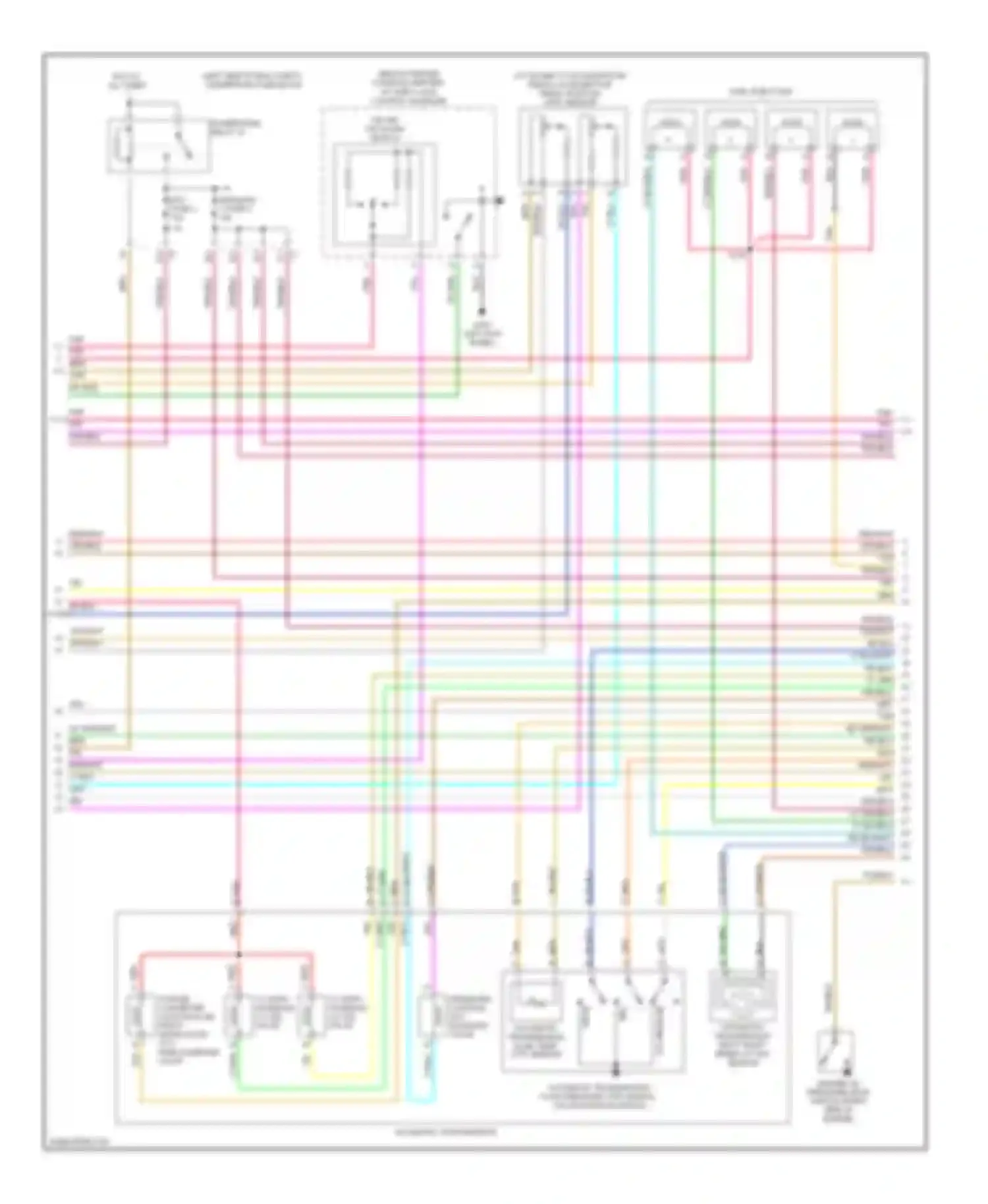 Malibu Chevrolet VI (2003-2006): Wiring diagram engine performance 2.2l vin f (2 of 4)