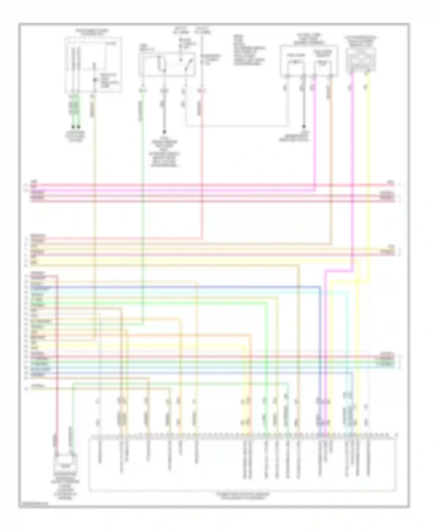 Malibu Chevrolet VI (2003-2006): Wiring diagram engine performance 2.2l vin f (3 of 4)