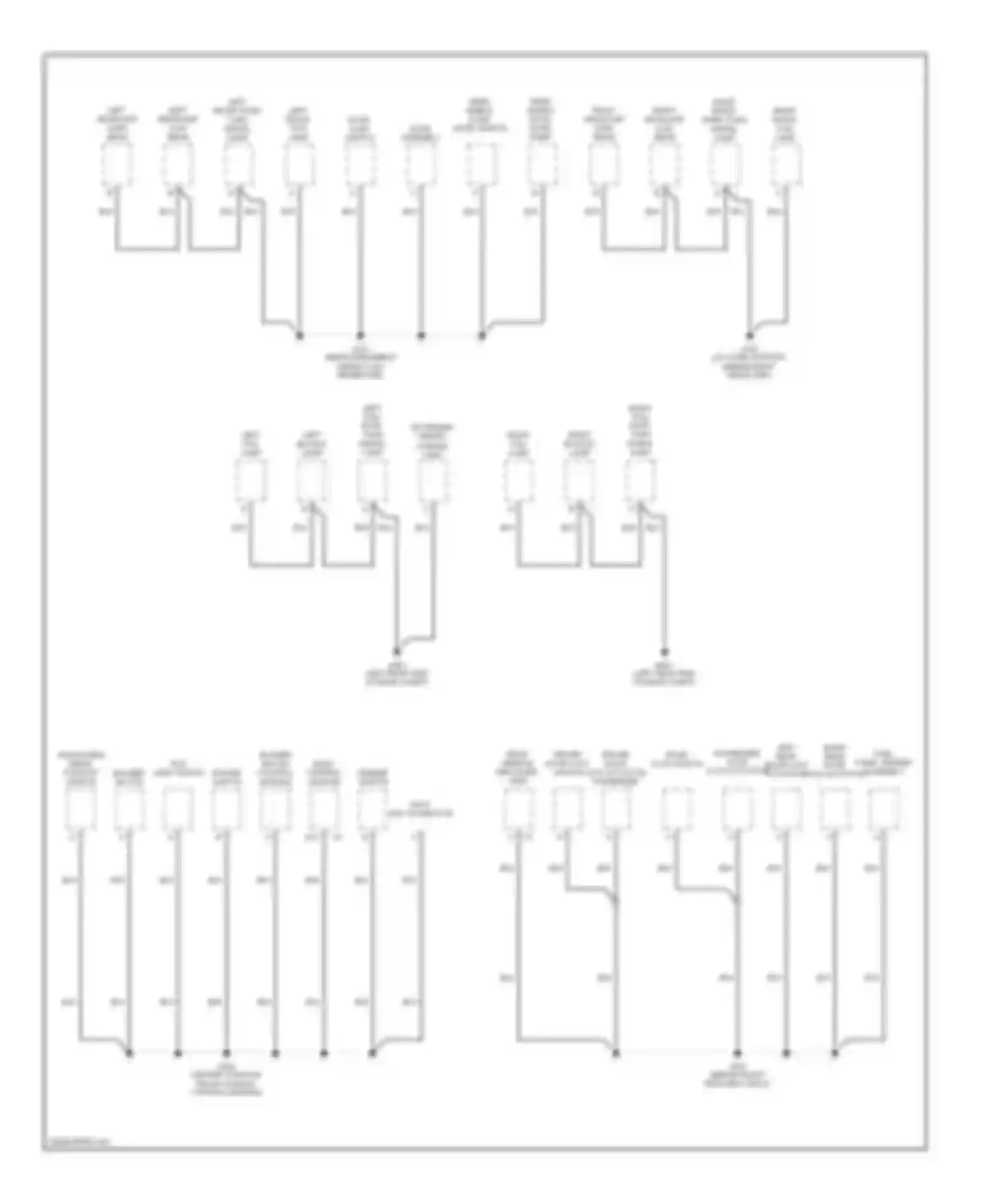 Malibu Chevrolet VI (2003-2006): Ground distribution circuit (2 of 4)