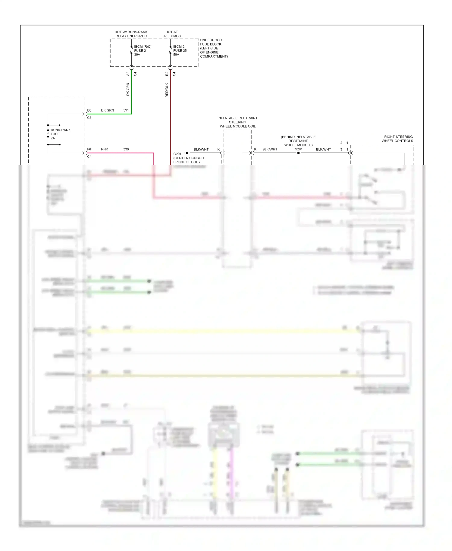 Chevrolet Malibu VI (2003-2006) 5-volt reference wiring diagram  (1 of 1)