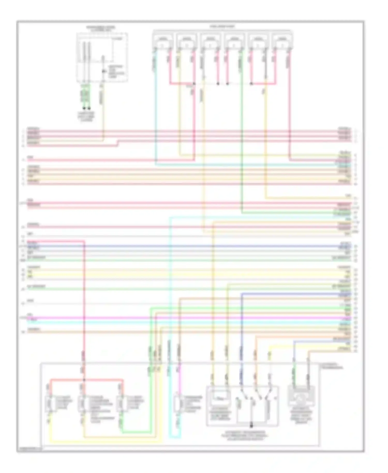 Wiring diagram computer data lines system for Chevrolet Malibu VI (2003-2006) (20 of 37)