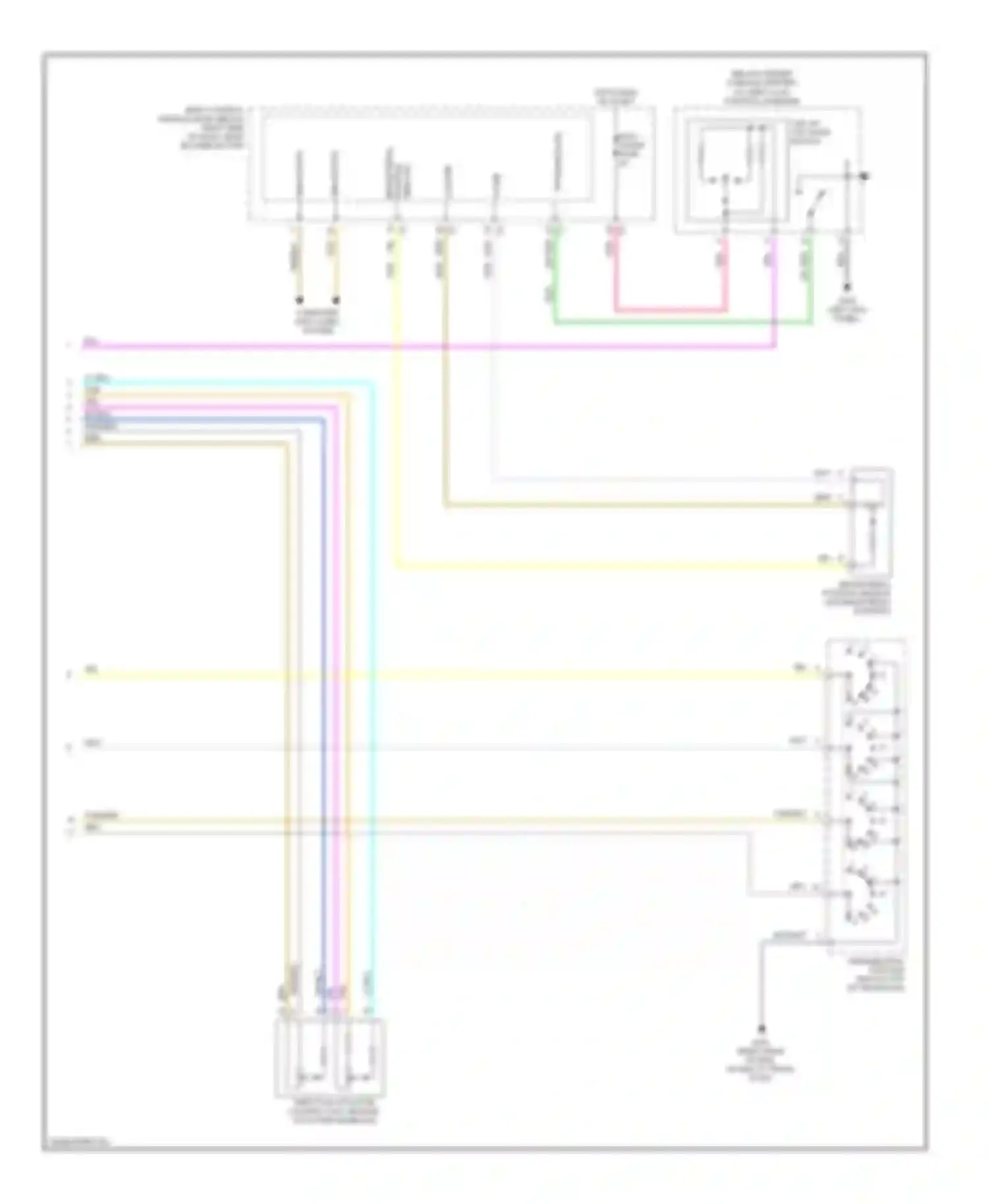 Wiring diagram computer data lines system for Chevrolet Malibu VI (2003-2006) (31 of 37)
