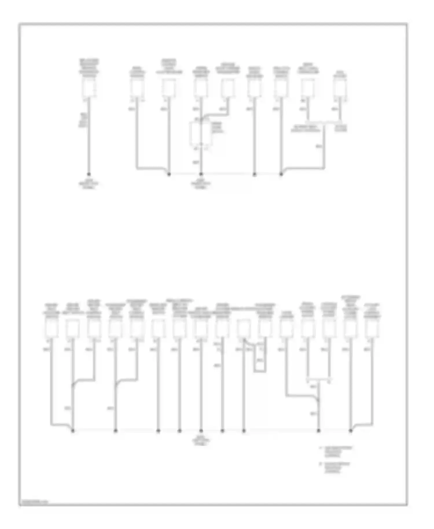 Wiring diagram driver outside rearview mirror driver window switch passenger window switch for Chevrolet Malibu VI (2003-2006) (1 of 1)