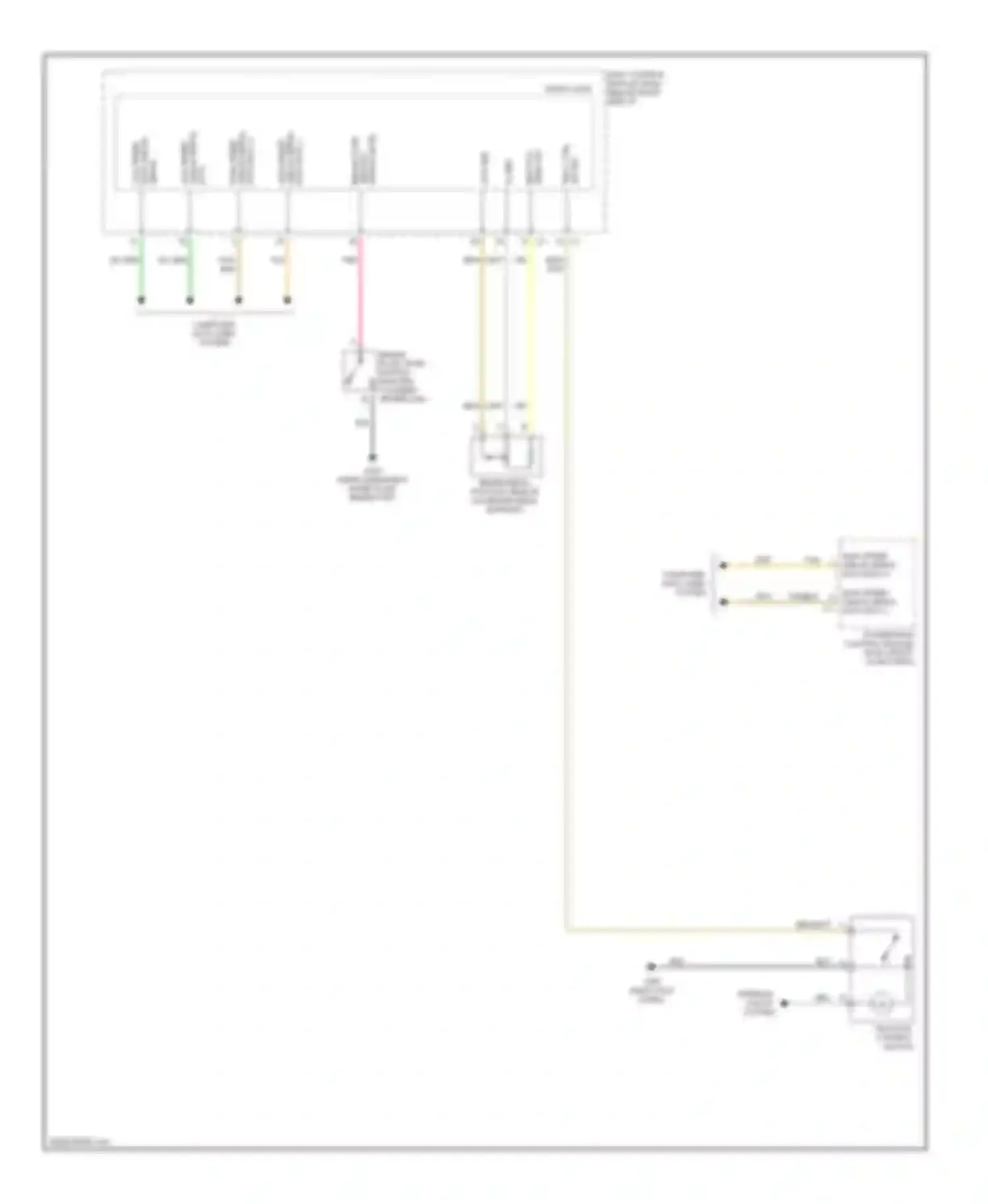 Wiring diagram gmlan serial data bus + for Chevrolet Malibu VI (2003-2006) (1 of 1)