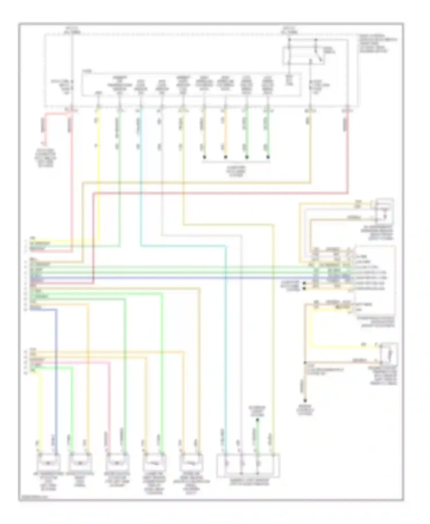 Wiring diagram high speed gm lan serial data for Chevrolet Malibu VI (2003-2006) (3 of 3)