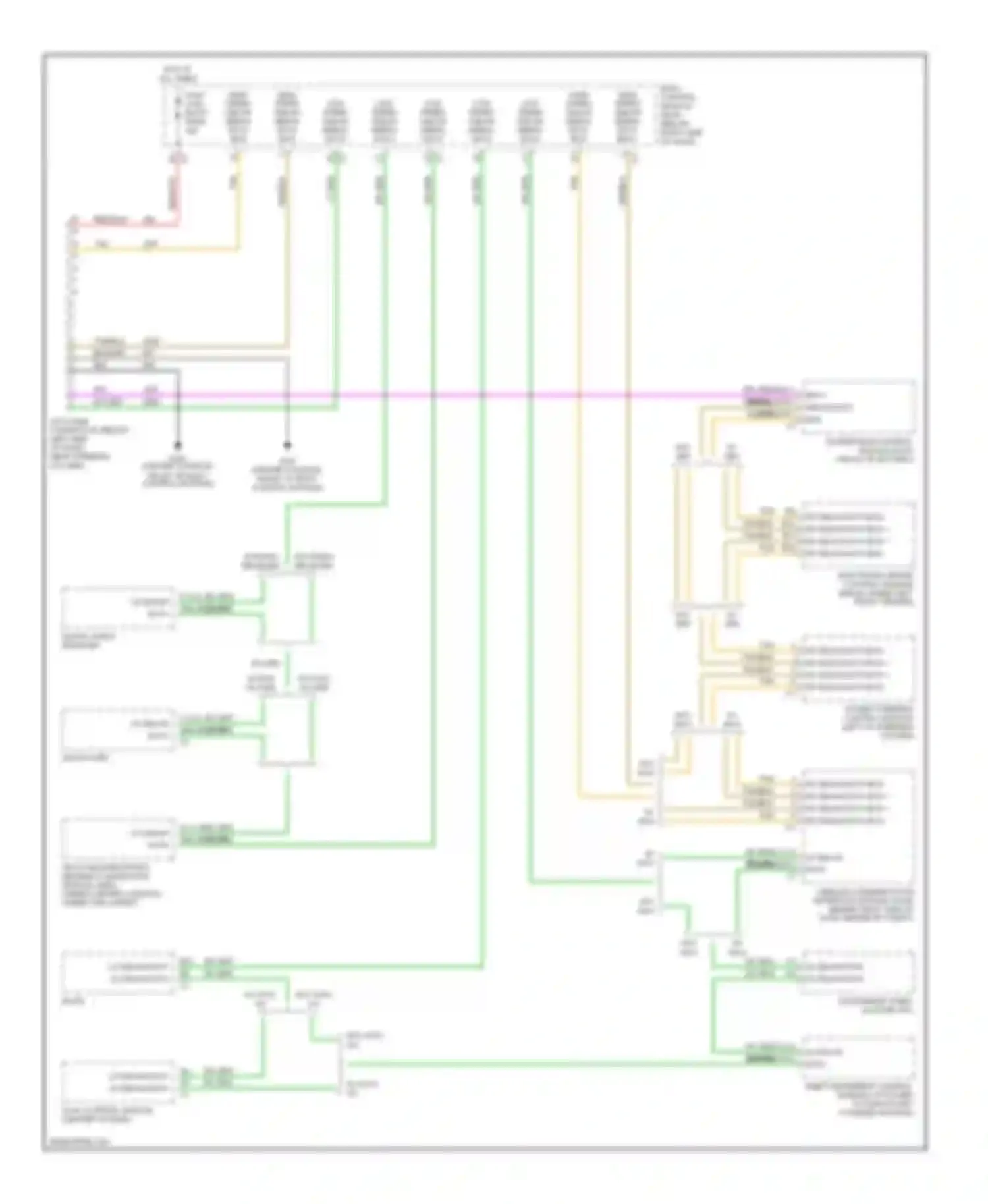Wiring diagram hs gmlan data bus - hs gmlan data bus + hs gmlan data bus + hs gmlan data bus - for Chevrolet Malibu VI (2003-2006) (1 of 1)