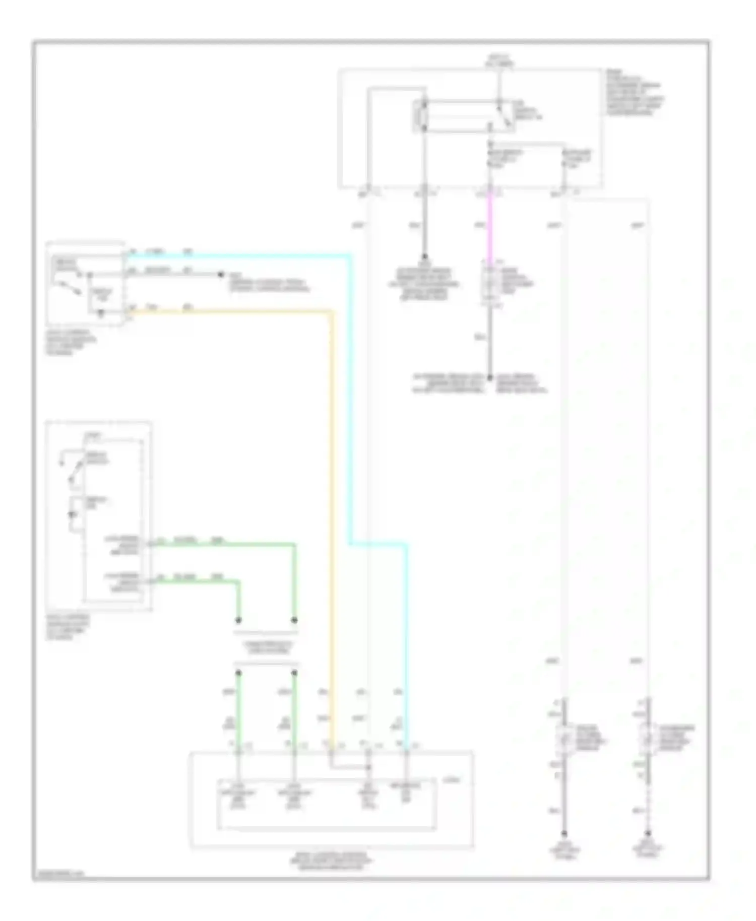 Wiring diagram low speed gmlan ser data for Chevrolet Malibu VI (2003-2006) (1 of 1)
