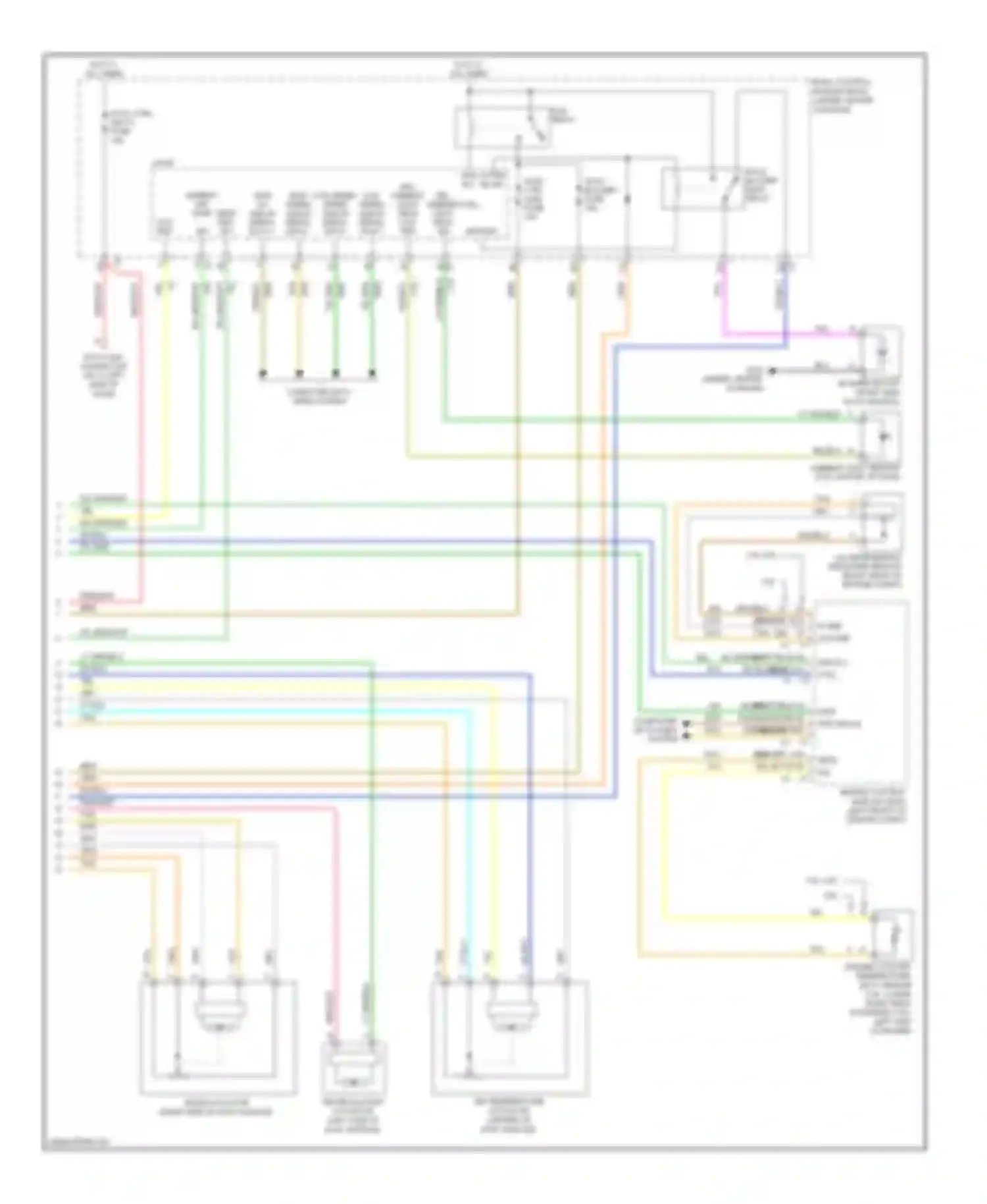 Malibu Chevrolet VII (2008-2012): Manual a/c circuit (2 of 2)