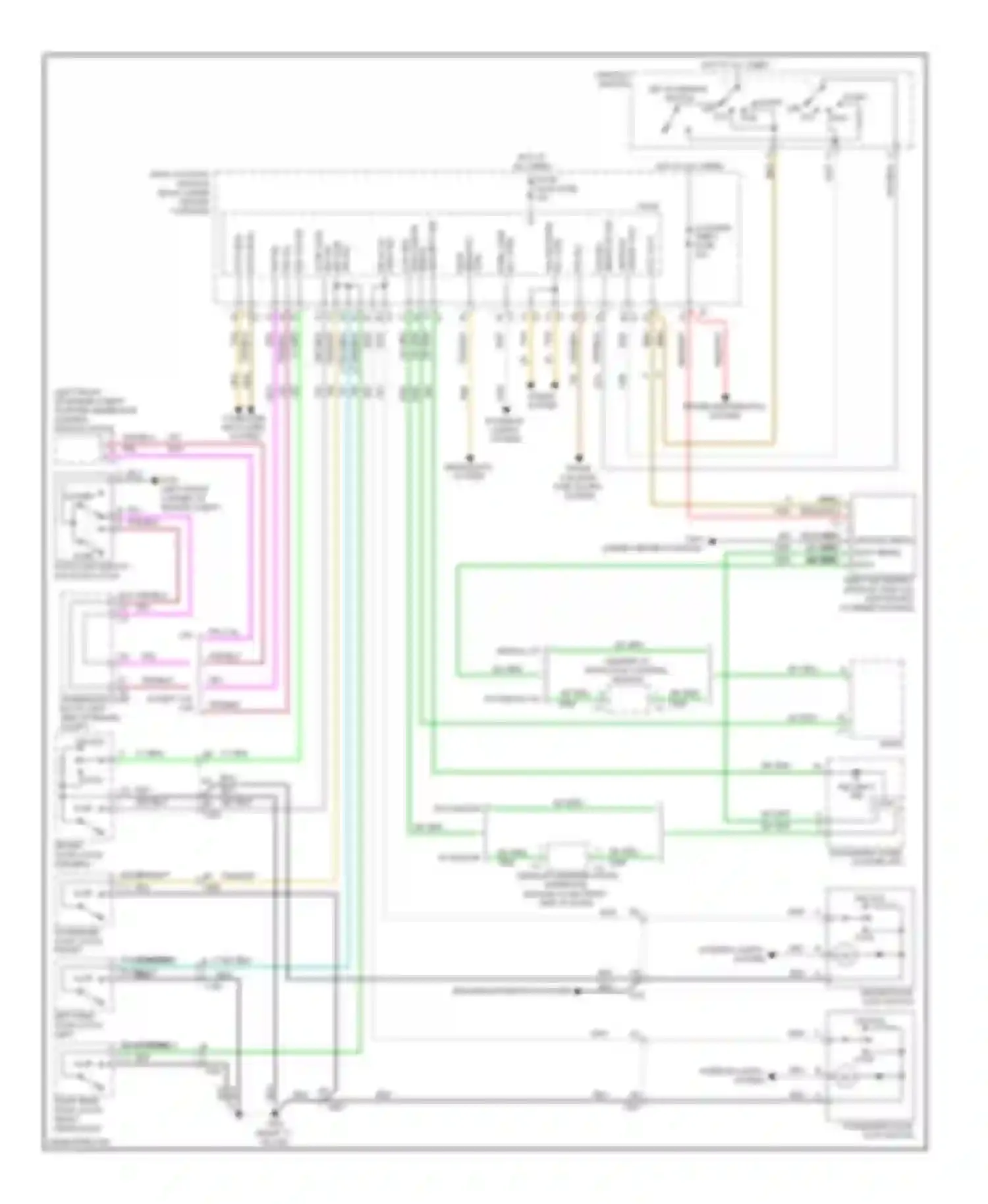 Malibu Chevrolet VII (2008-2012): Anti-theft circuit