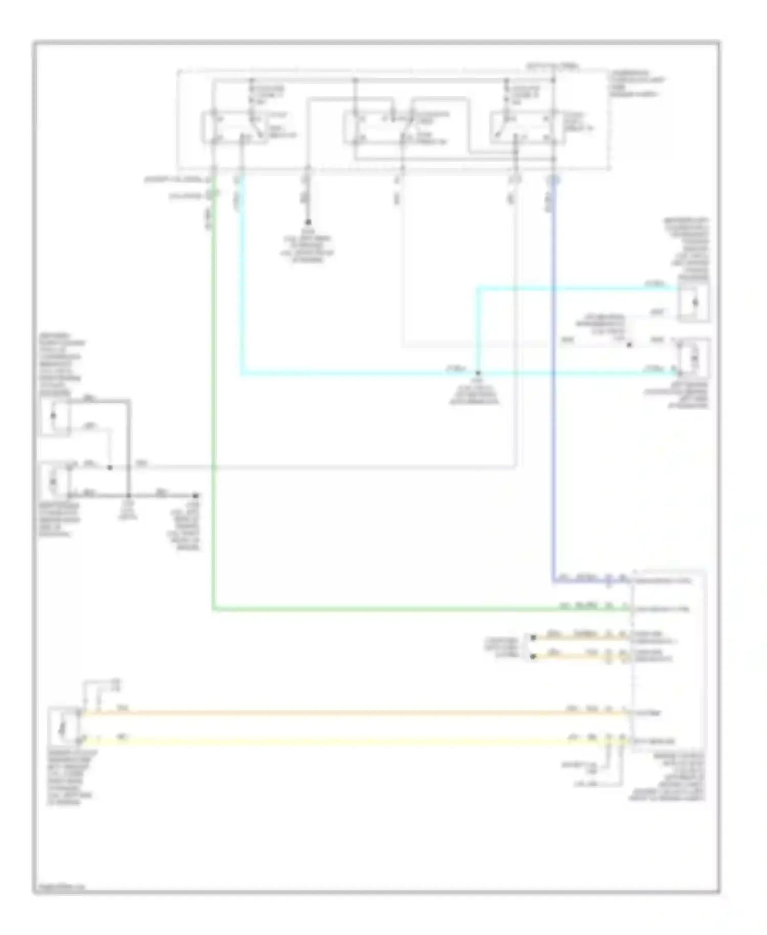 Malibu Chevrolet VII (2008-2012): 2.4l vin 5, cooling fan circuit