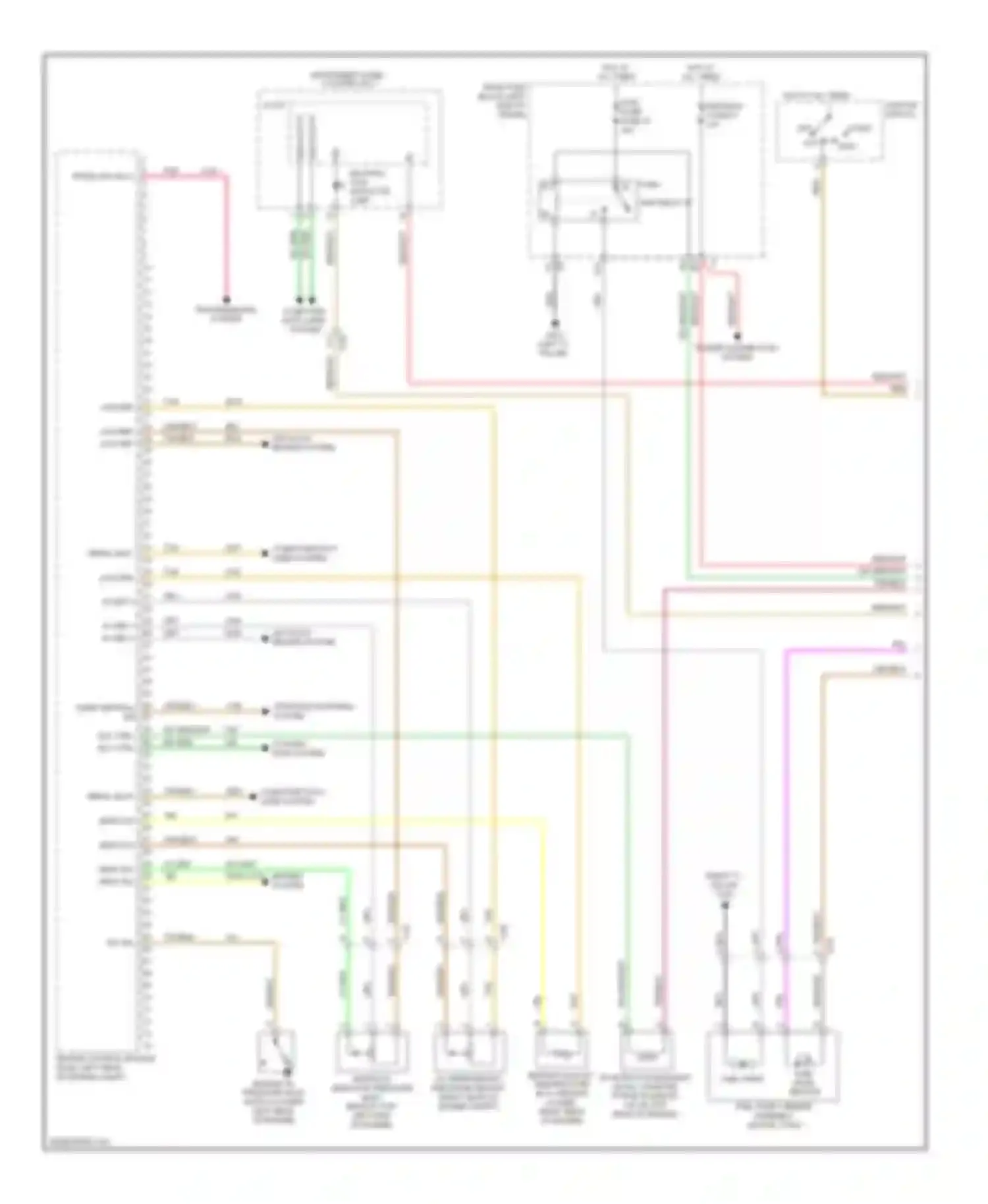 Malibu Chevrolet VII (2008-2012): Wiring diagram engine performance 2.4l vin 5, engine controls circuit (1 of 4)