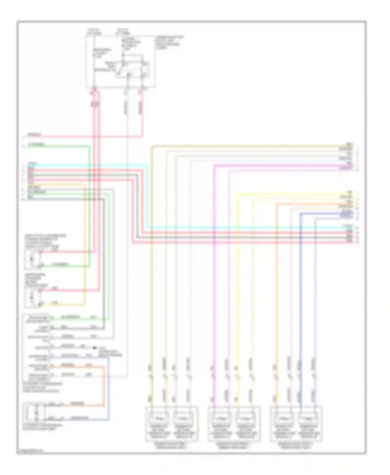 Malibu Chevrolet VII (2008-2012): Wiring diagram engine performance 2.4l vin 5, hybrid system circuit (2 of 3)