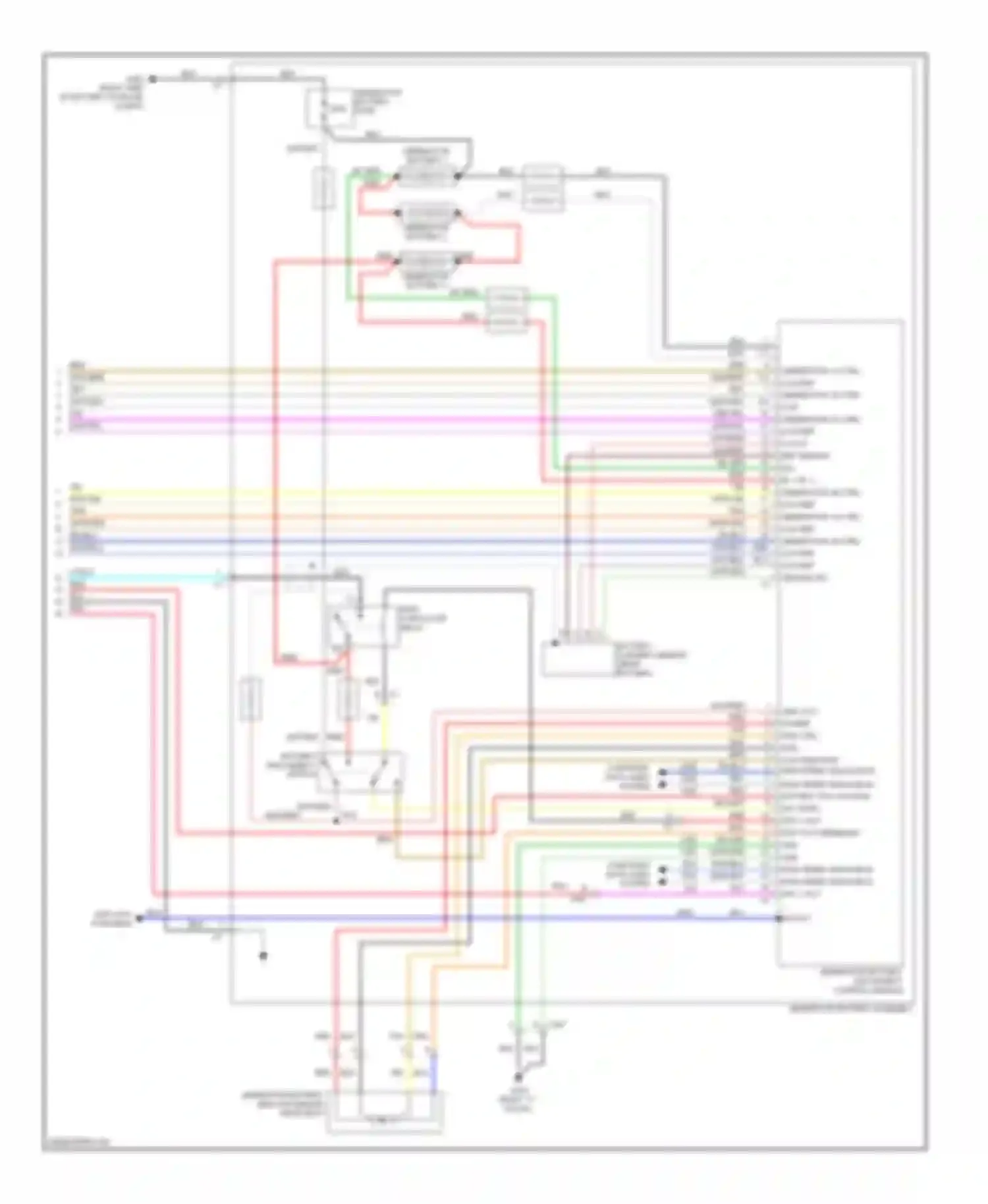 Malibu Chevrolet VII (2008-2012): Wiring diagram engine performance 2.4l vin 5, hybrid system circuit (3 of 3)