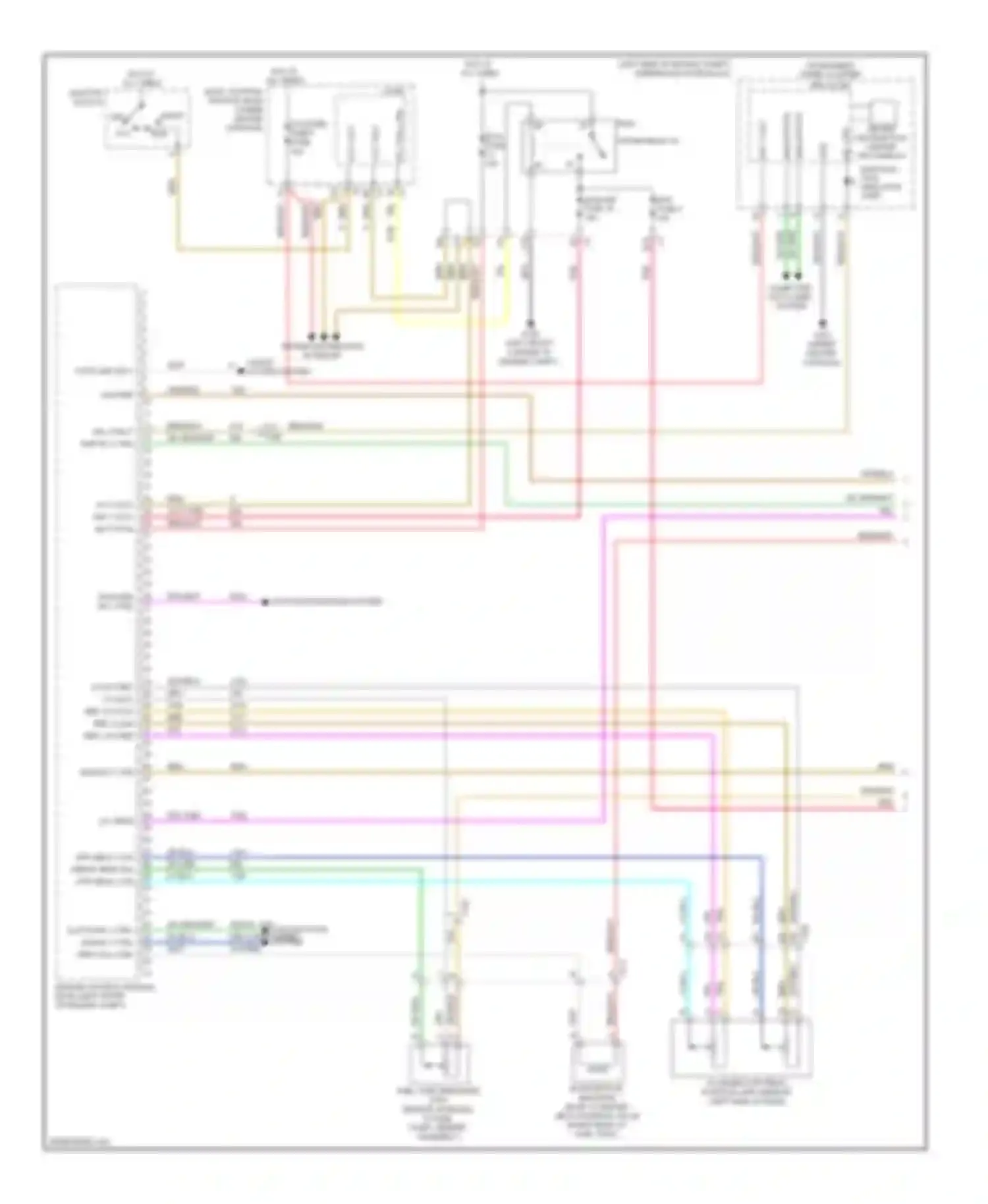 Malibu Chevrolet VII (2008-2012): Wiring diagram engine performance 3.6l vin 7 (1 of 6)