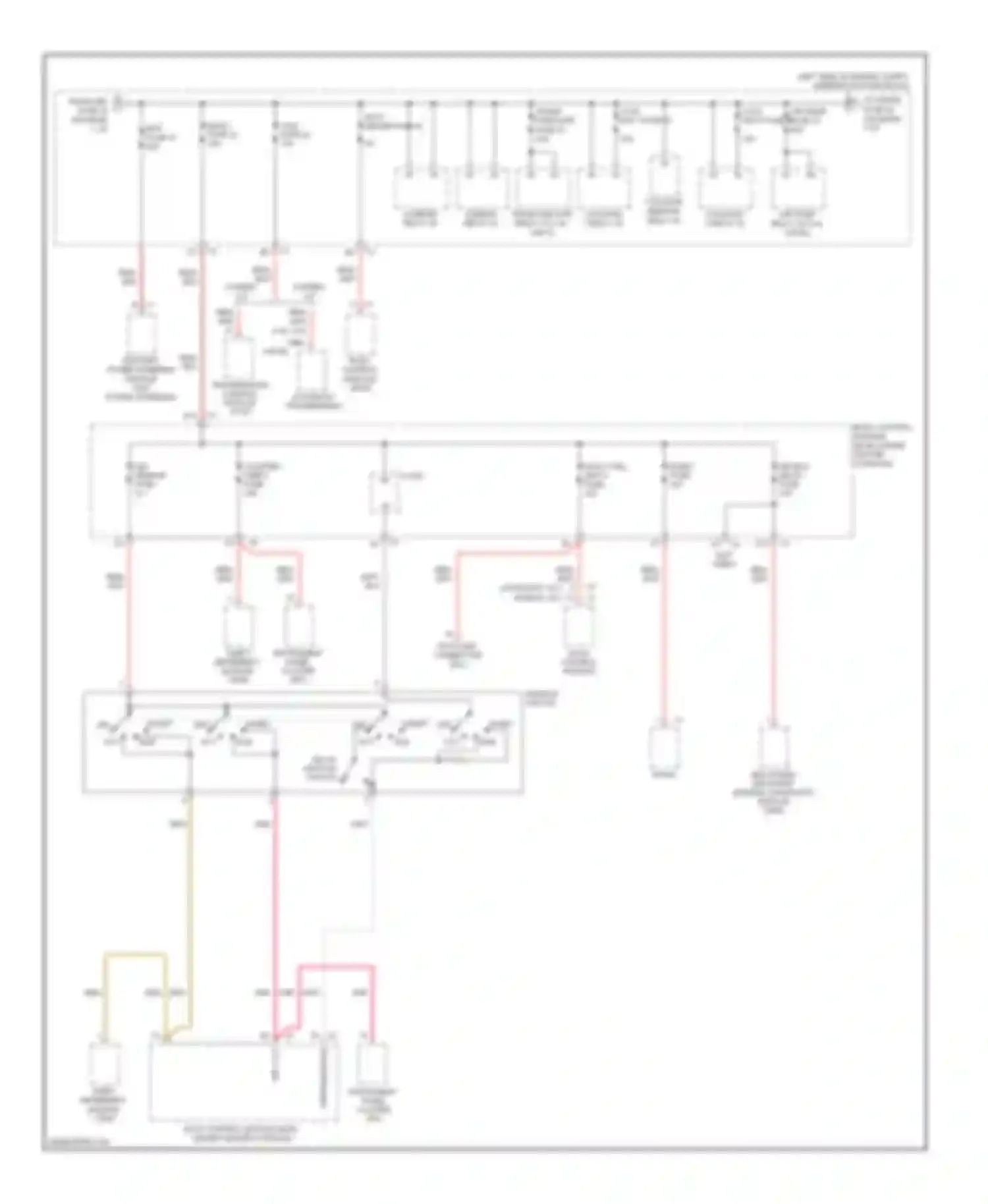 Malibu Chevrolet VII (2008-2012): Power distribution circuit (2 of 4)
