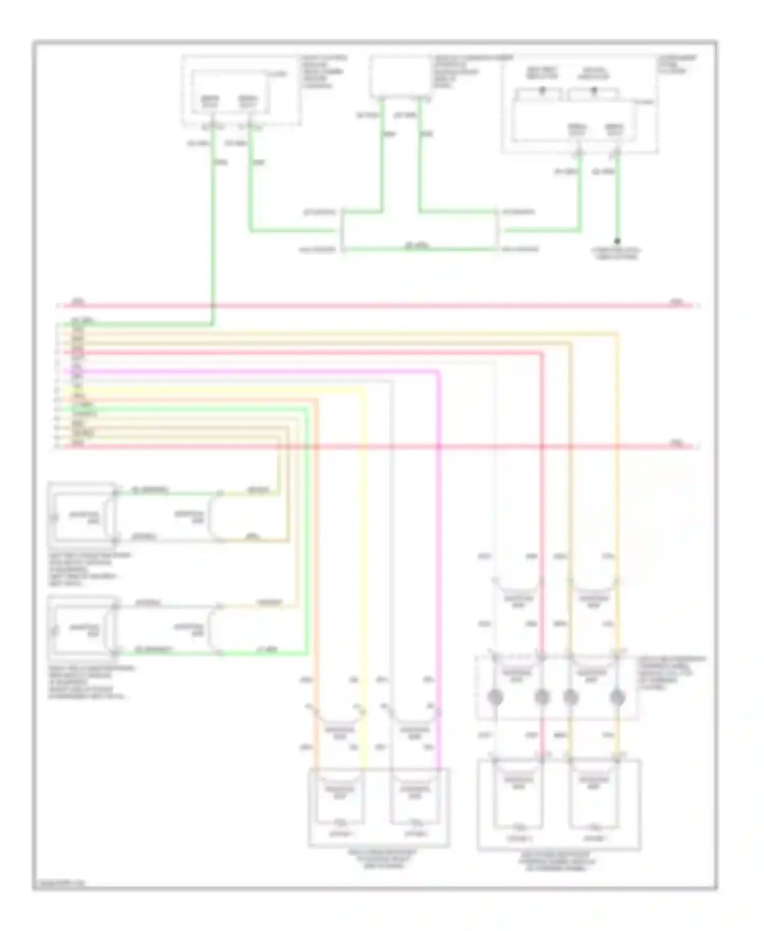 Malibu Chevrolet VII (2008-2012): Supplemental restraints circuit (2 of 3)