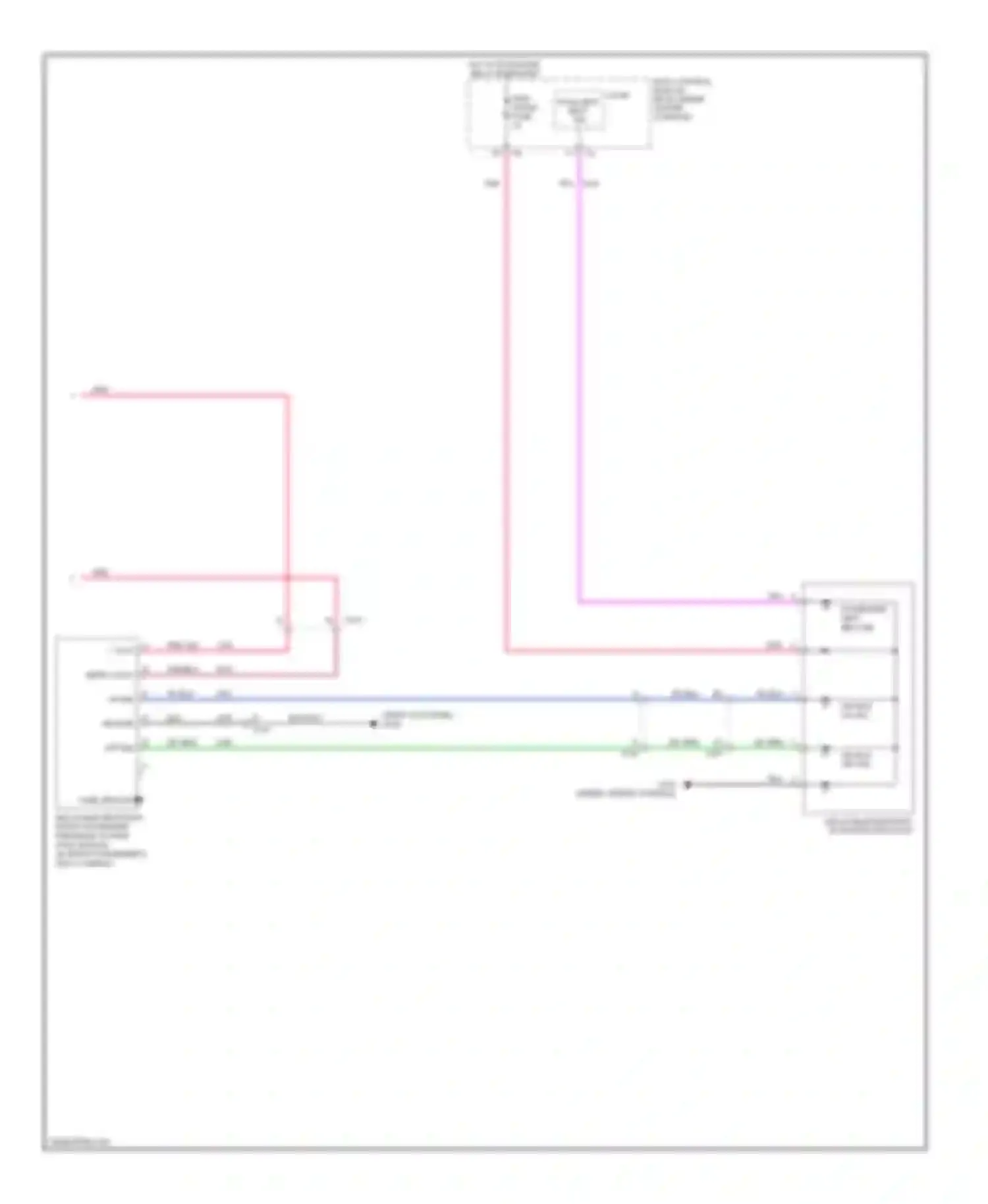 Malibu Chevrolet VII (2008-2012): Supplemental restraints circuit (3 of 3)