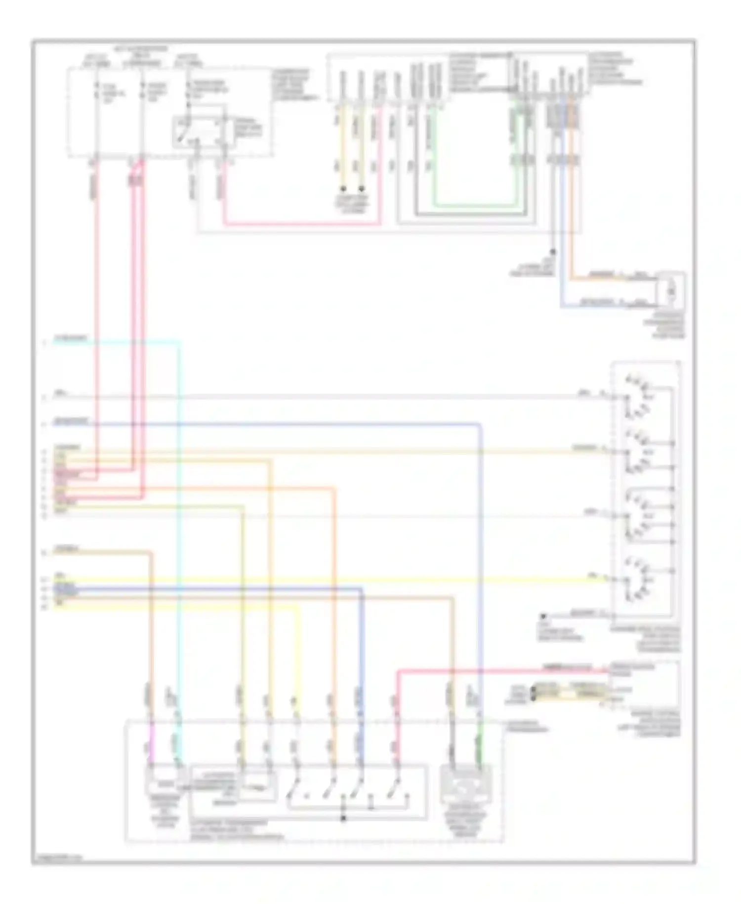 Malibu Chevrolet VII (2008-2012): 2.4l vin 5, transmission circuit (2 of 2)