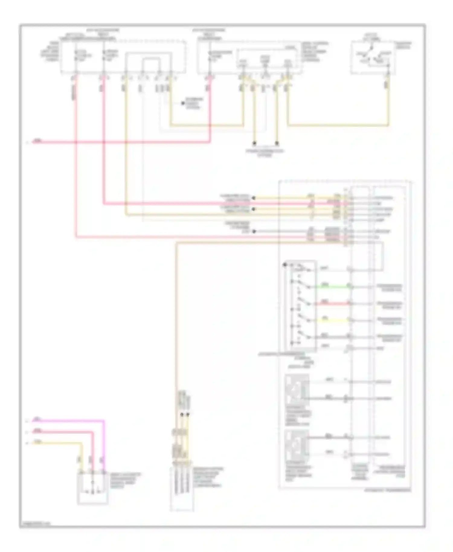 Malibu Chevrolet VII (2008-2012): 3.6l vin 7, transmission circuit (2 of 2)