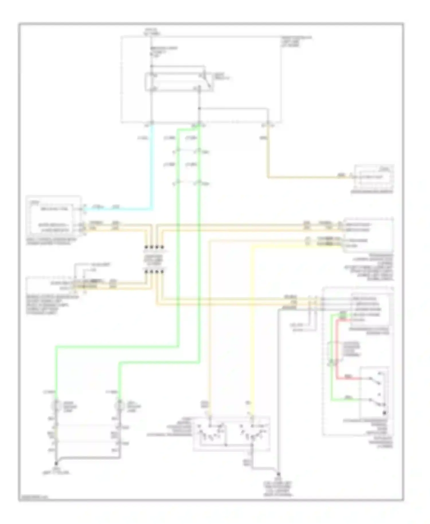 Wiring diagram control solenoid valve assembly for Chevrolet Malibu VII (2008-2012) (5 of 8)