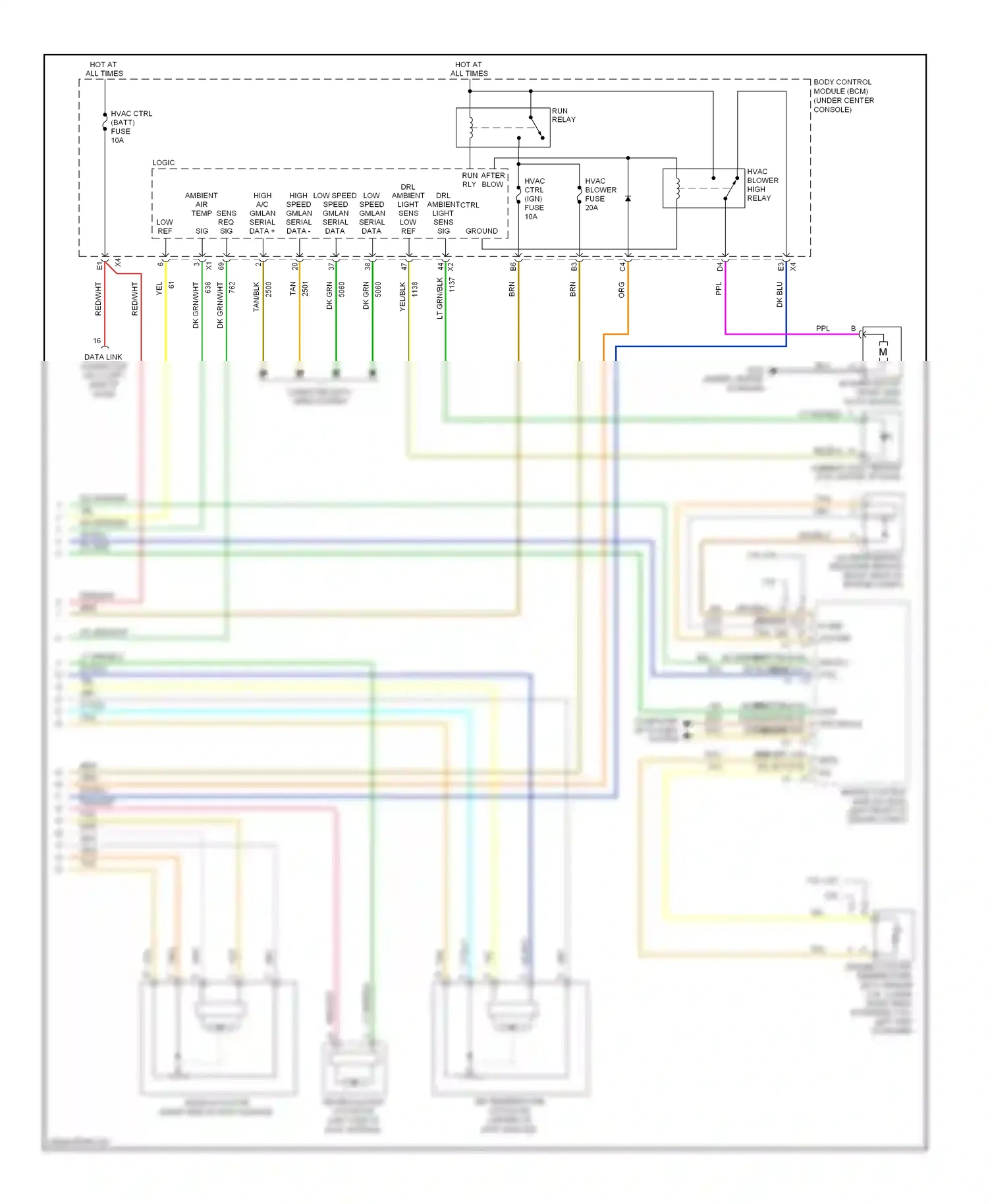 Chevrolet Malibu VII (2008-2012) engine coolant temperature (ect) sensor wiring diagram  (2 of 2)