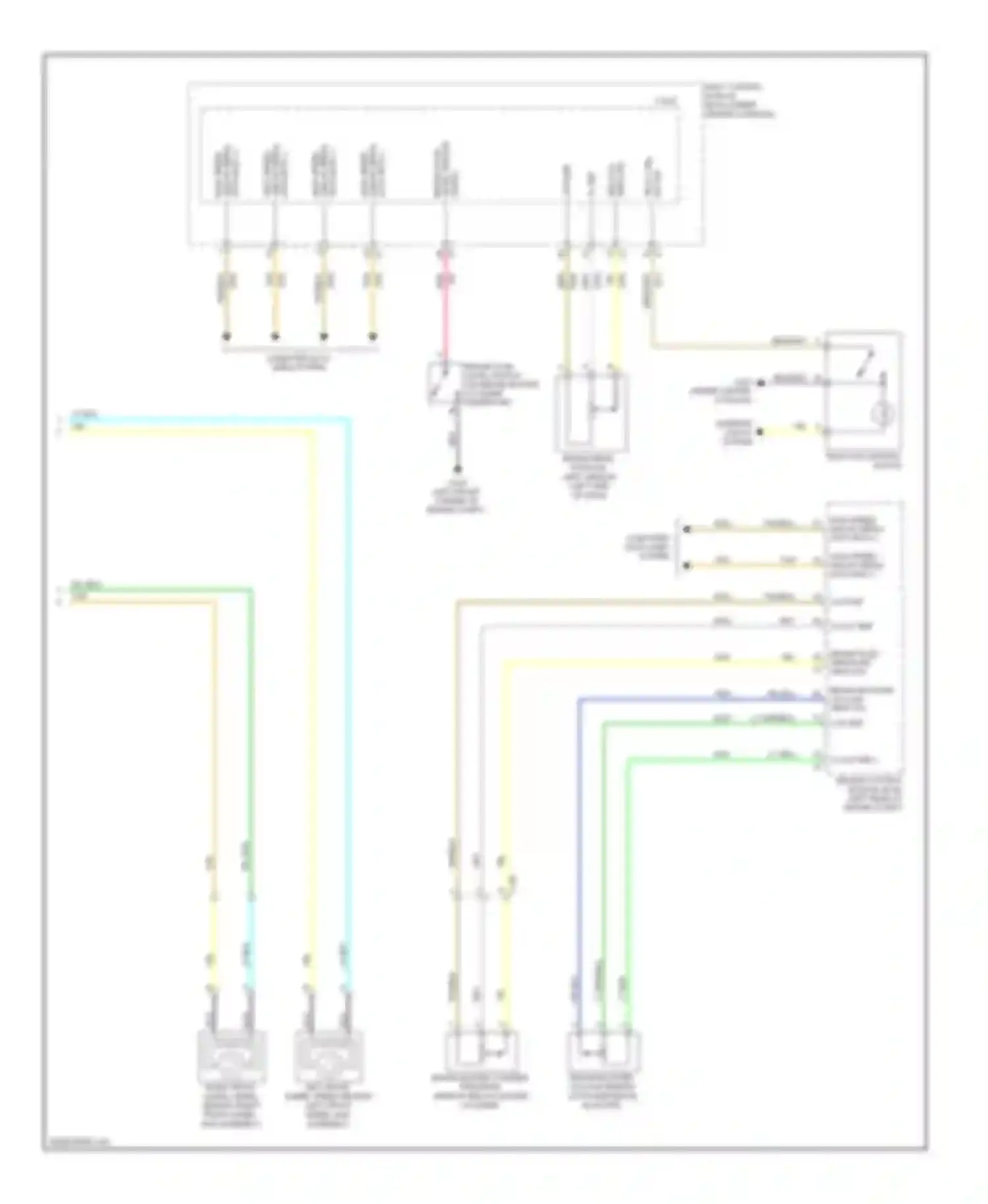 Wiring diagram level sensor signal for Chevrolet Malibu VII (2008-2012) (1 of 1)
