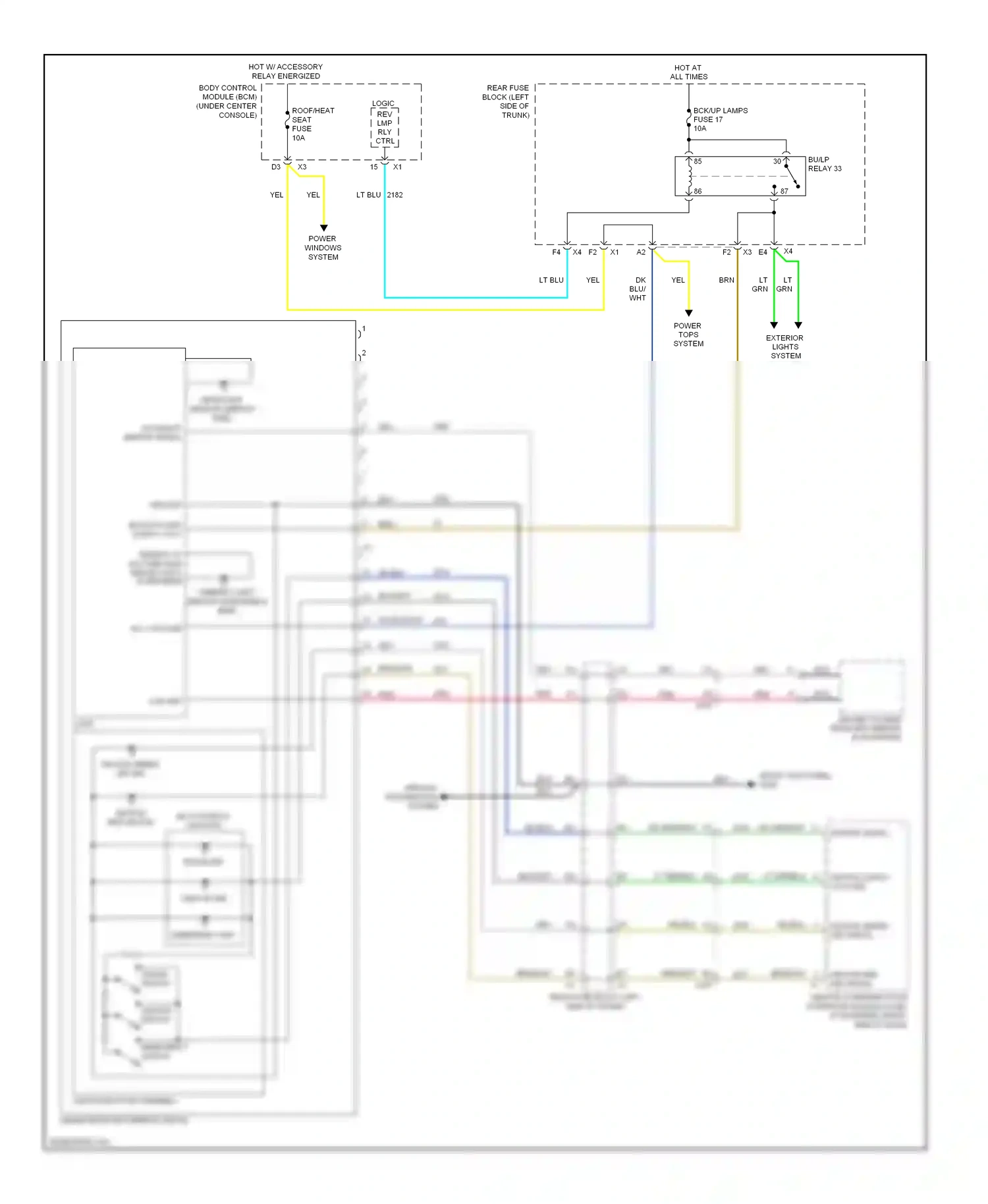 Wiring diagram low ref for Chevrolet Malibu VII (2008-2012) (11 of 24)
