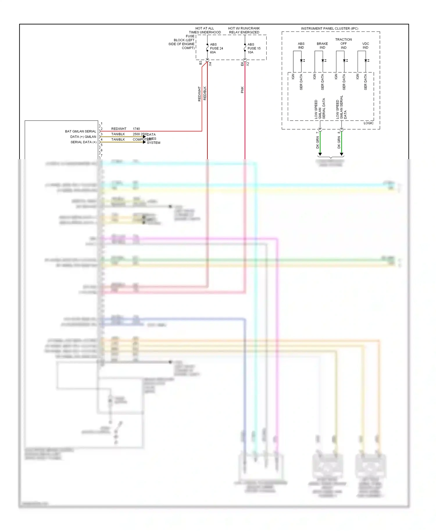 Wiring diagram low ref for Chevrolet Malibu VII (2008-2012) (6 of 24)