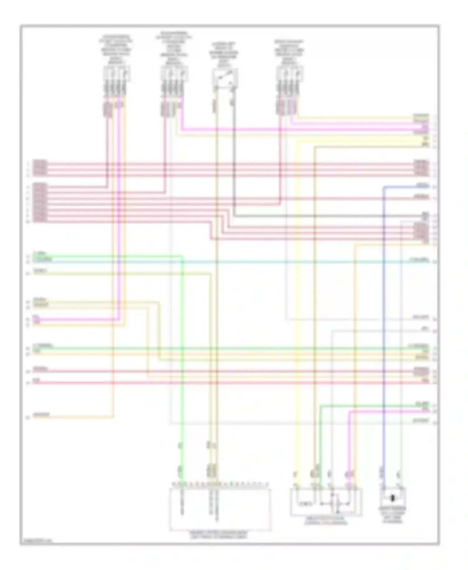Wiring diagram map sens sig for Chevrolet Malibu VII (2008-2012) (1 of 1)