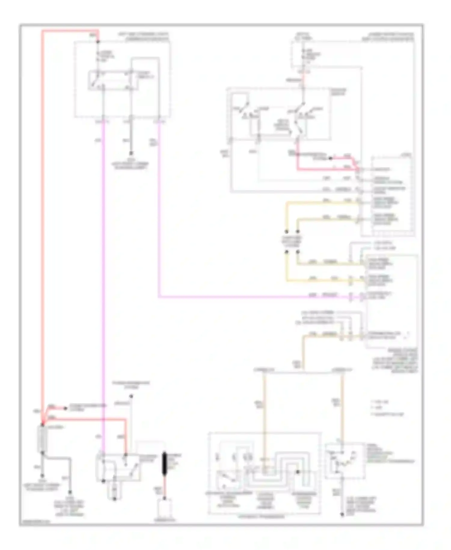 Wiring diagram park/neutral sig ign lk ctrl sig for Chevrolet Malibu VII (2008-2012) (1 of 1)